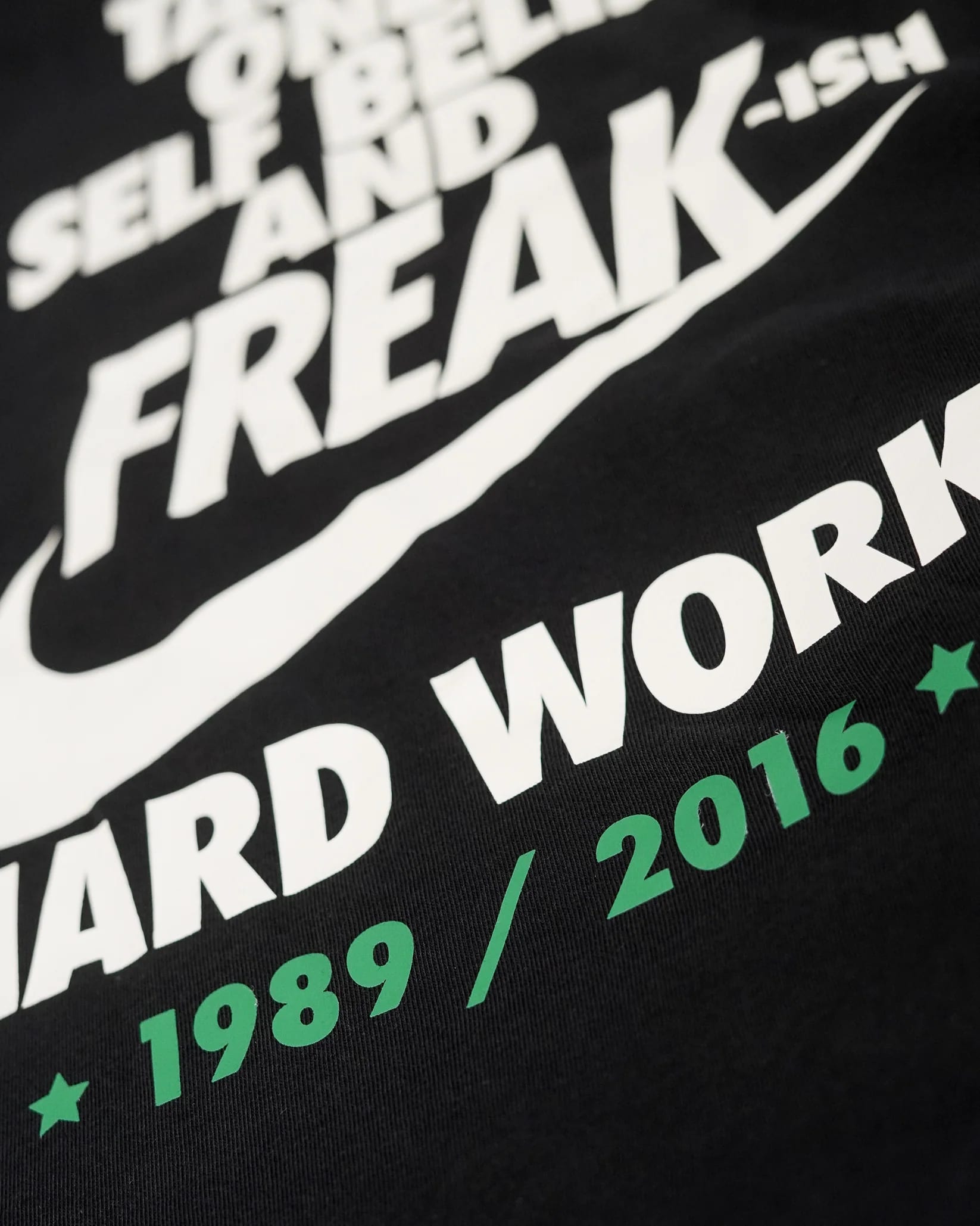 CAMISETA NEGRA HOMBRE HARD WORK NIKE - imagen 9
