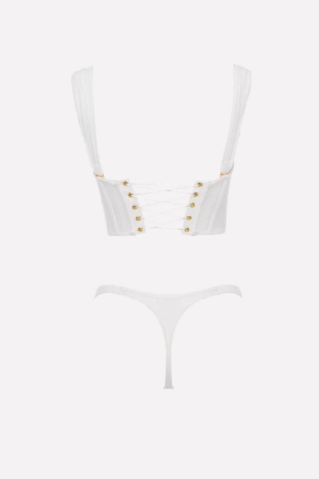 SET CROP TOP AISA MARFIL - imagen 5