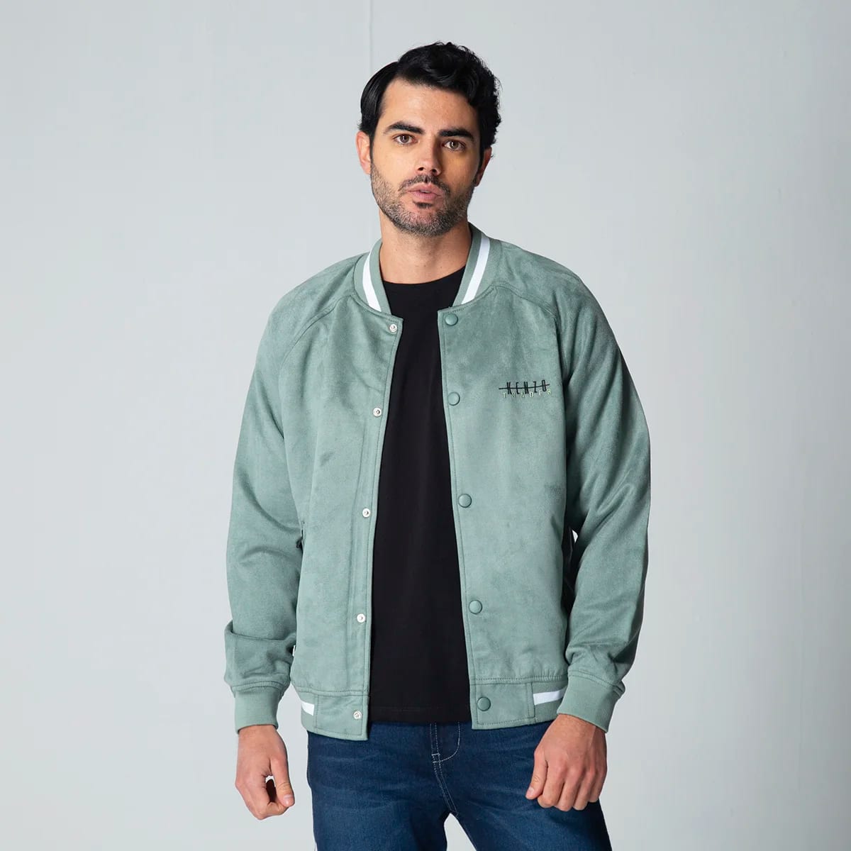 Chaqueta Beisbolera Regular Track - imagen 3