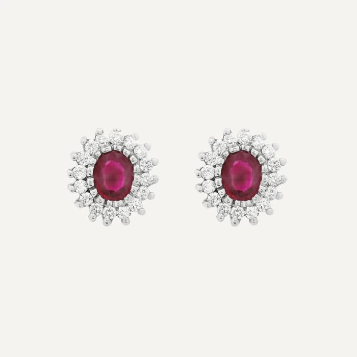 Arete Corona Thin Ovalado - imagen 3