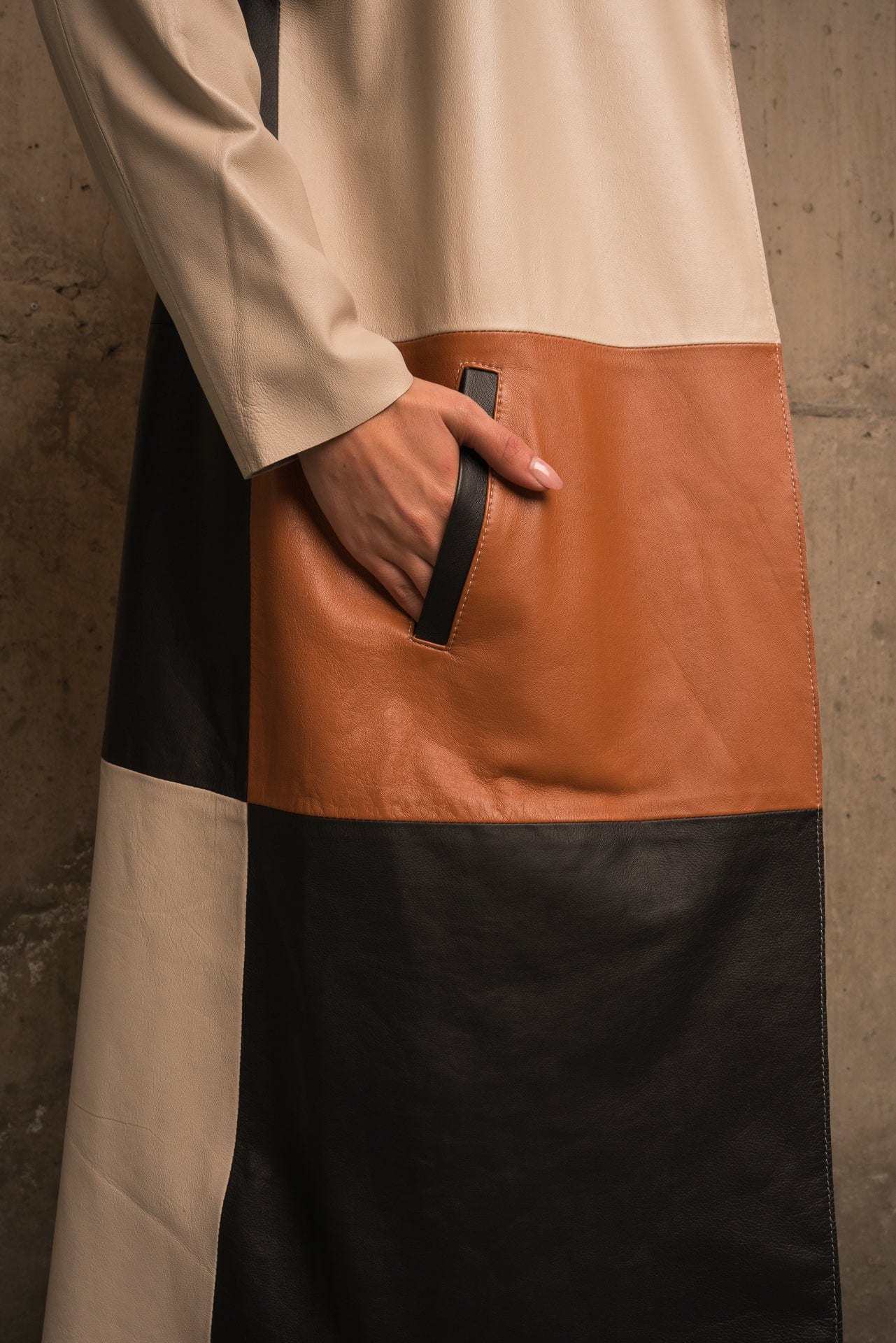 MAXI PILU BLOCK COAT - imagen 4