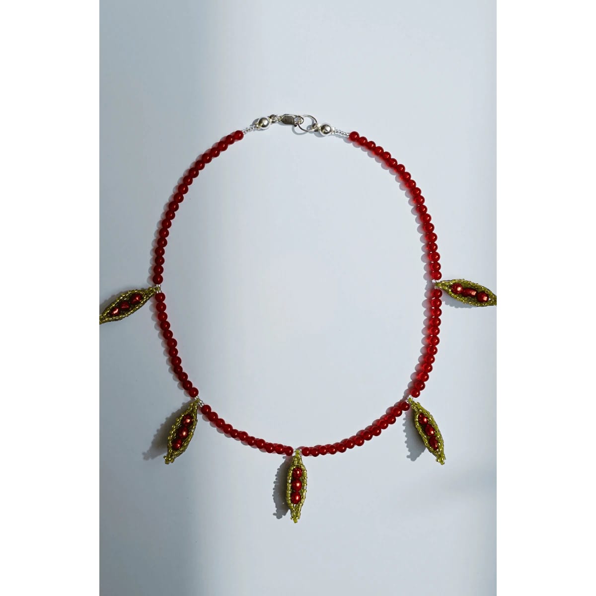 BEAN AND CARNELIAN NECKLACE - imagen 2