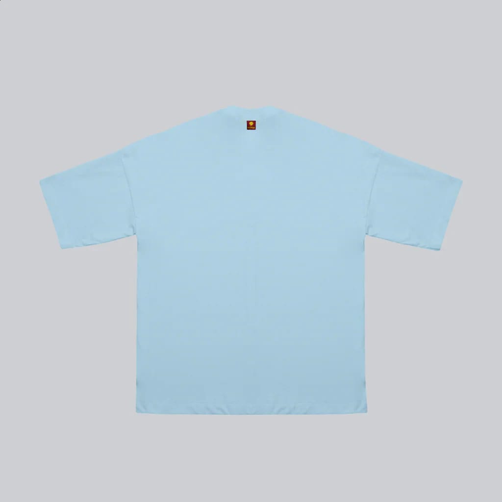 Camiseta BLOCK azul sobre azul  (Regular fit) - imagen 6