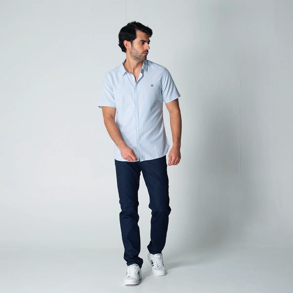 Camisa Slim Manga Corta Caleb - imagen 2
