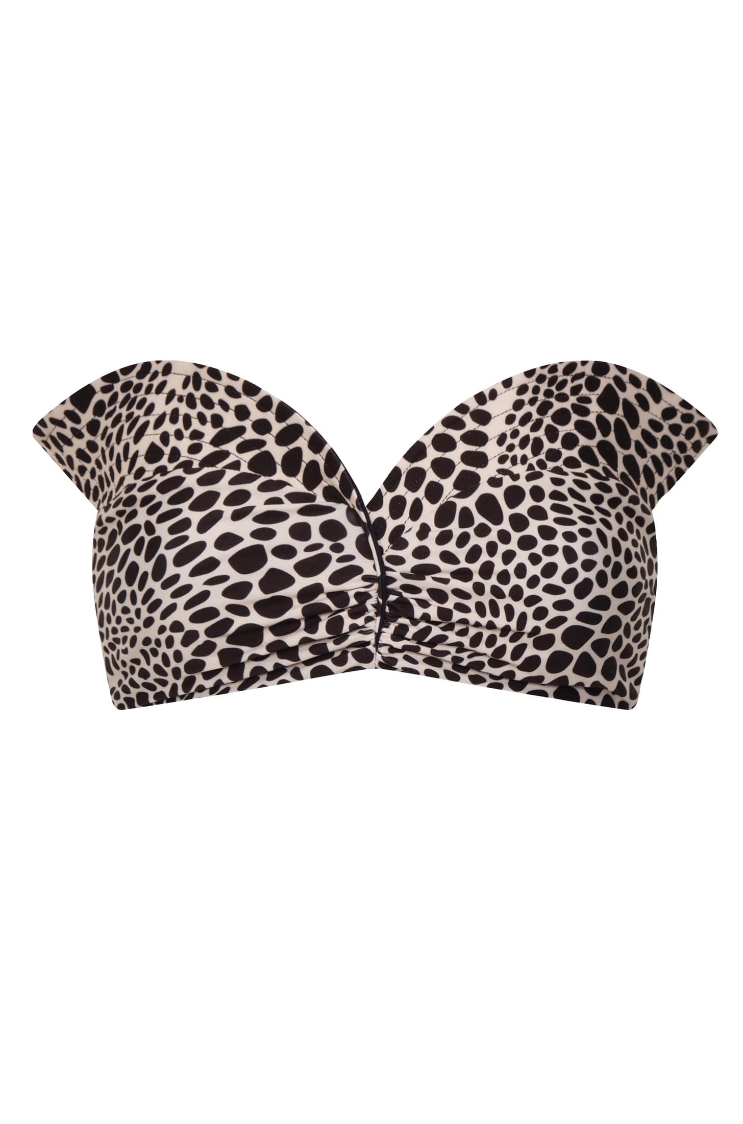 Victoria Top / Ivory & Black Animal Print - imagen 2