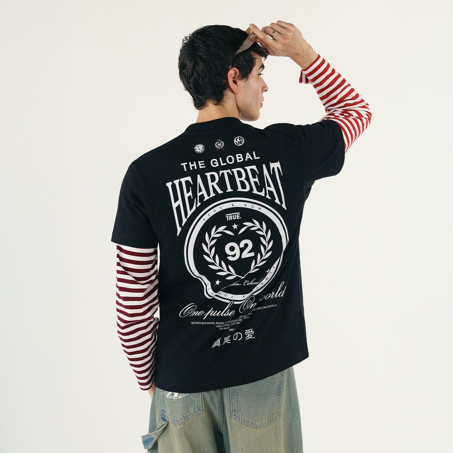 Heartbeat T-Shirt - Black - imagen 7