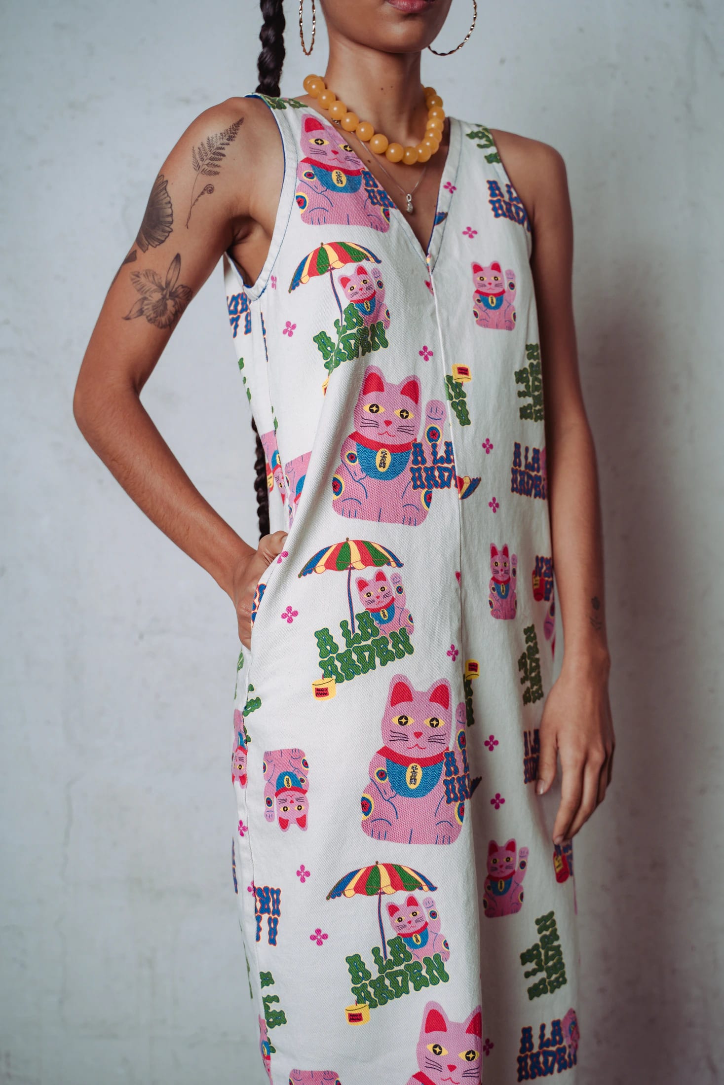 Vestido Willy Gato de la Suerte - imagen 3