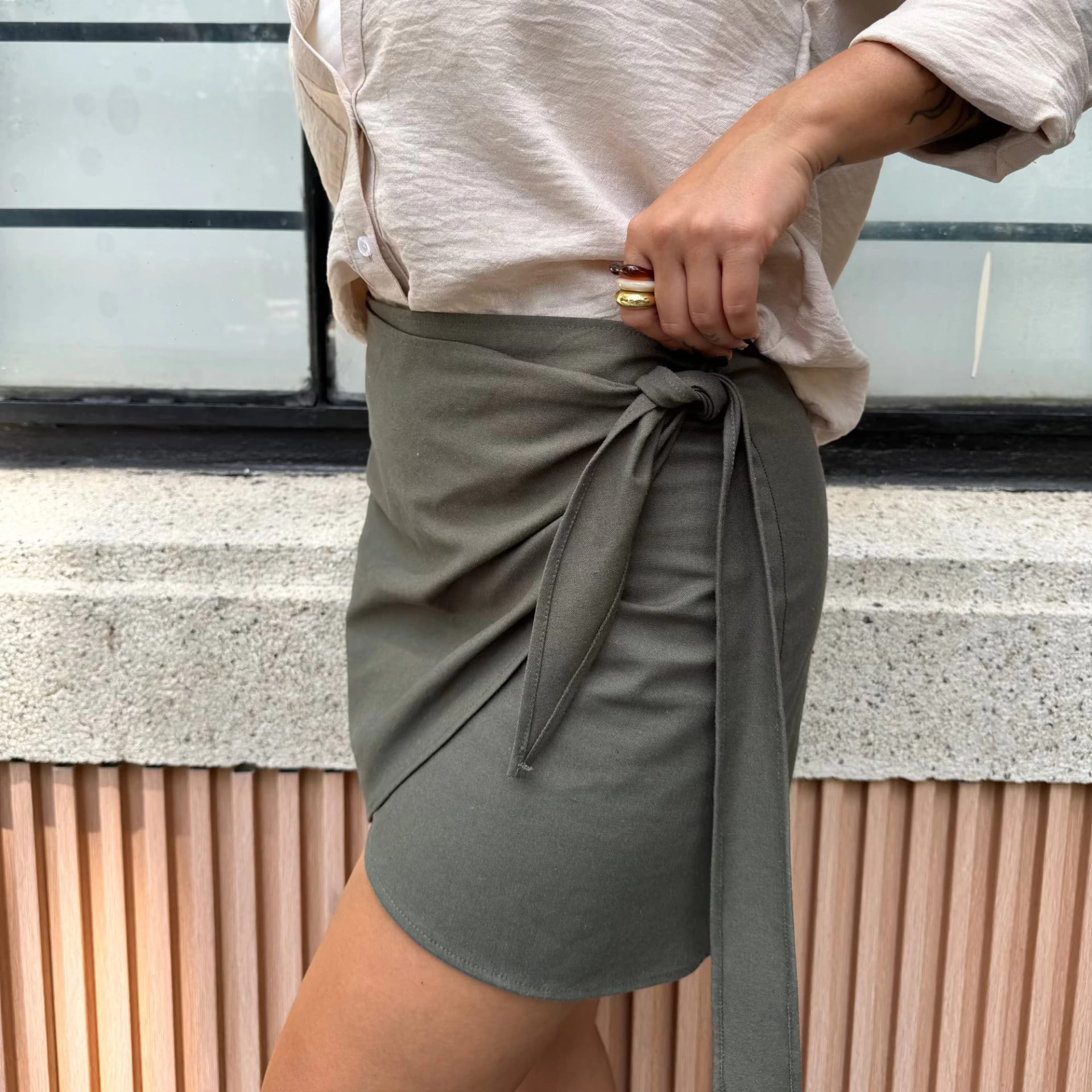 Falda Mara Verde - imagen 2