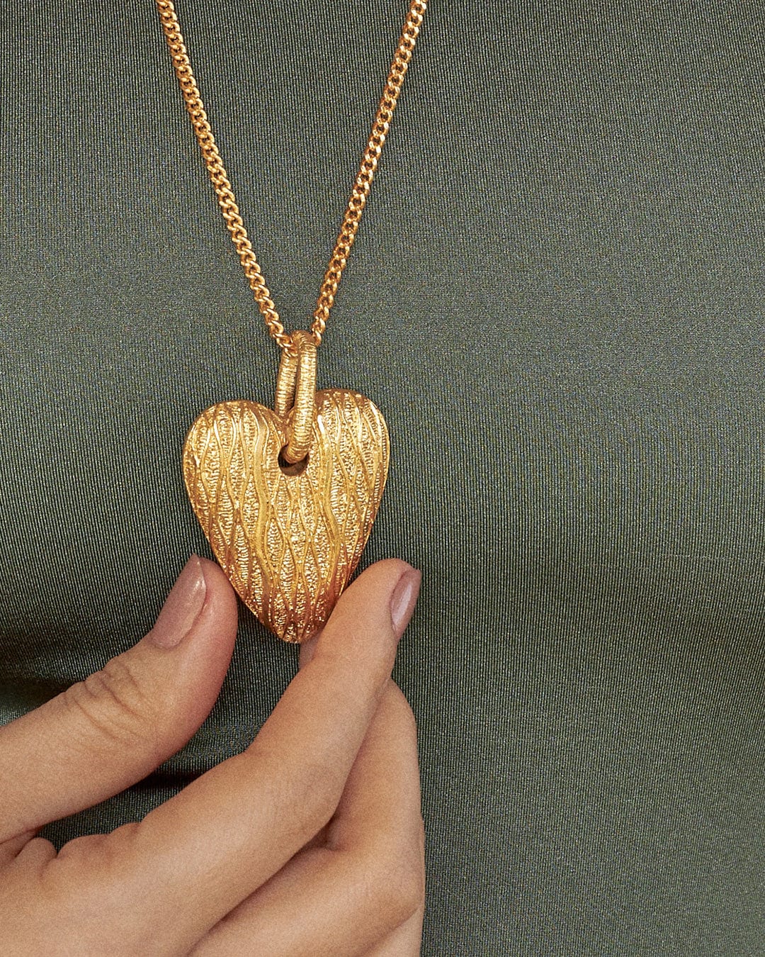 Maxi Onda Heart Necklace - imagen 4