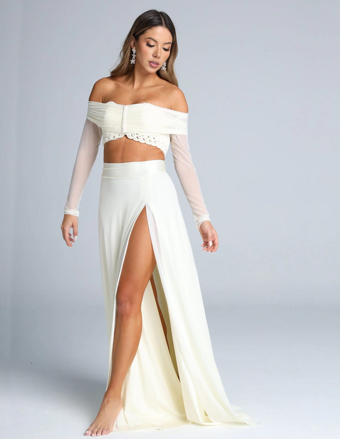 Falda Fall Marfil - imagen 3