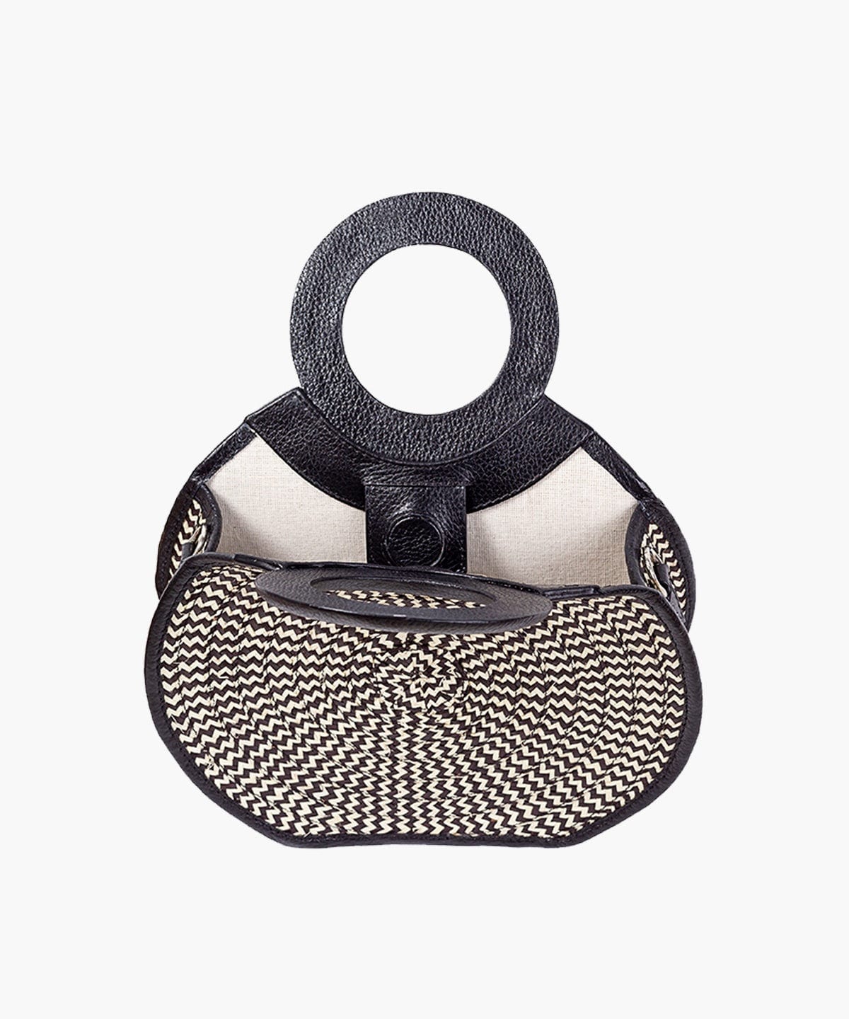Zenú in Raffia and Leather - imagen 4