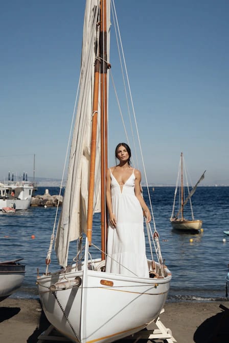 White Alhena Dress - imagen 1