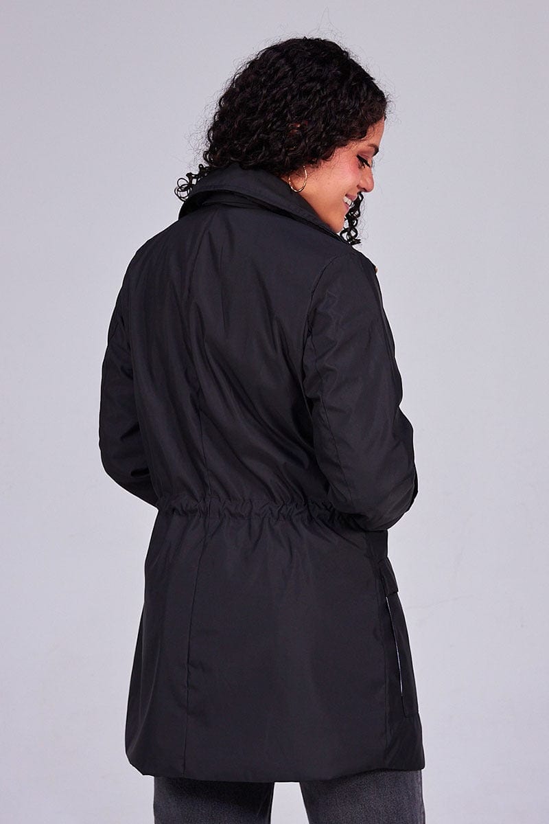 Parka Classic Negro Lluvia - imagen 4