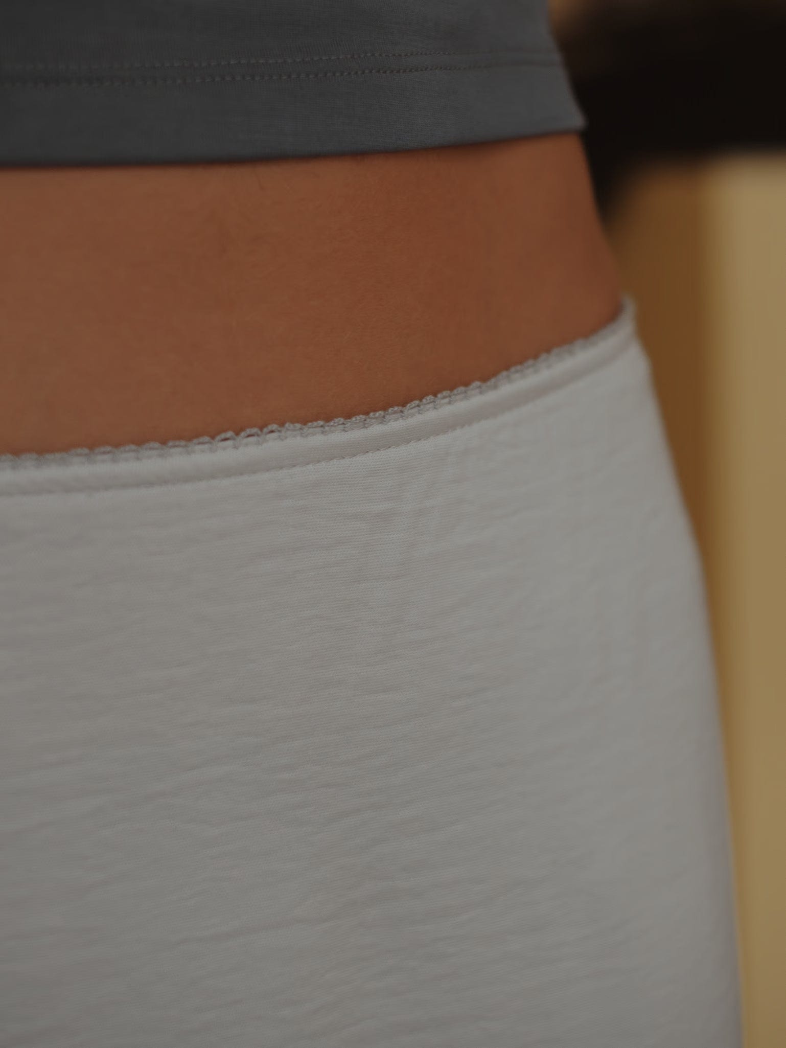 SOFT LONG SKIRT - GRAY - imagen 3