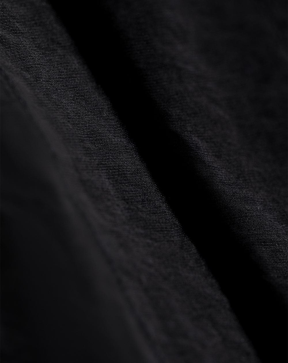 Camisa manga larga regular negra mujer - imagen 6