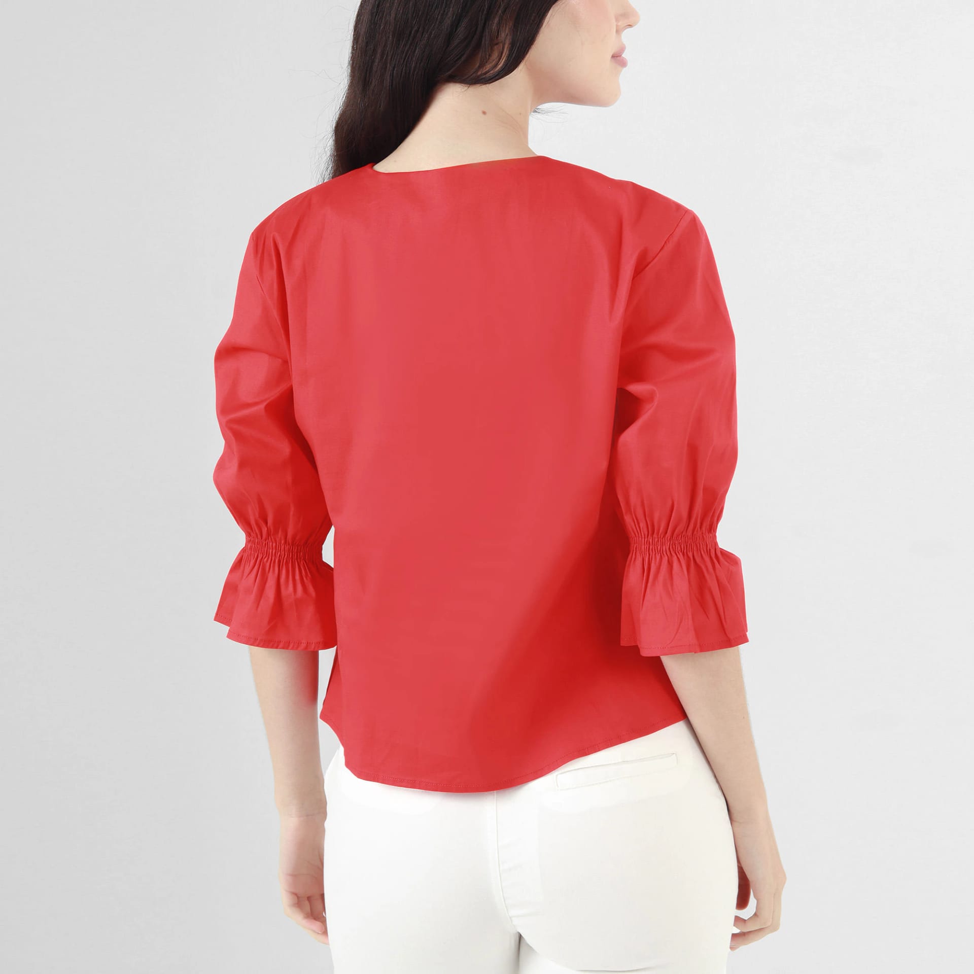 Blusa Cuello Redondo Manga 3Cuartos - imagen 9