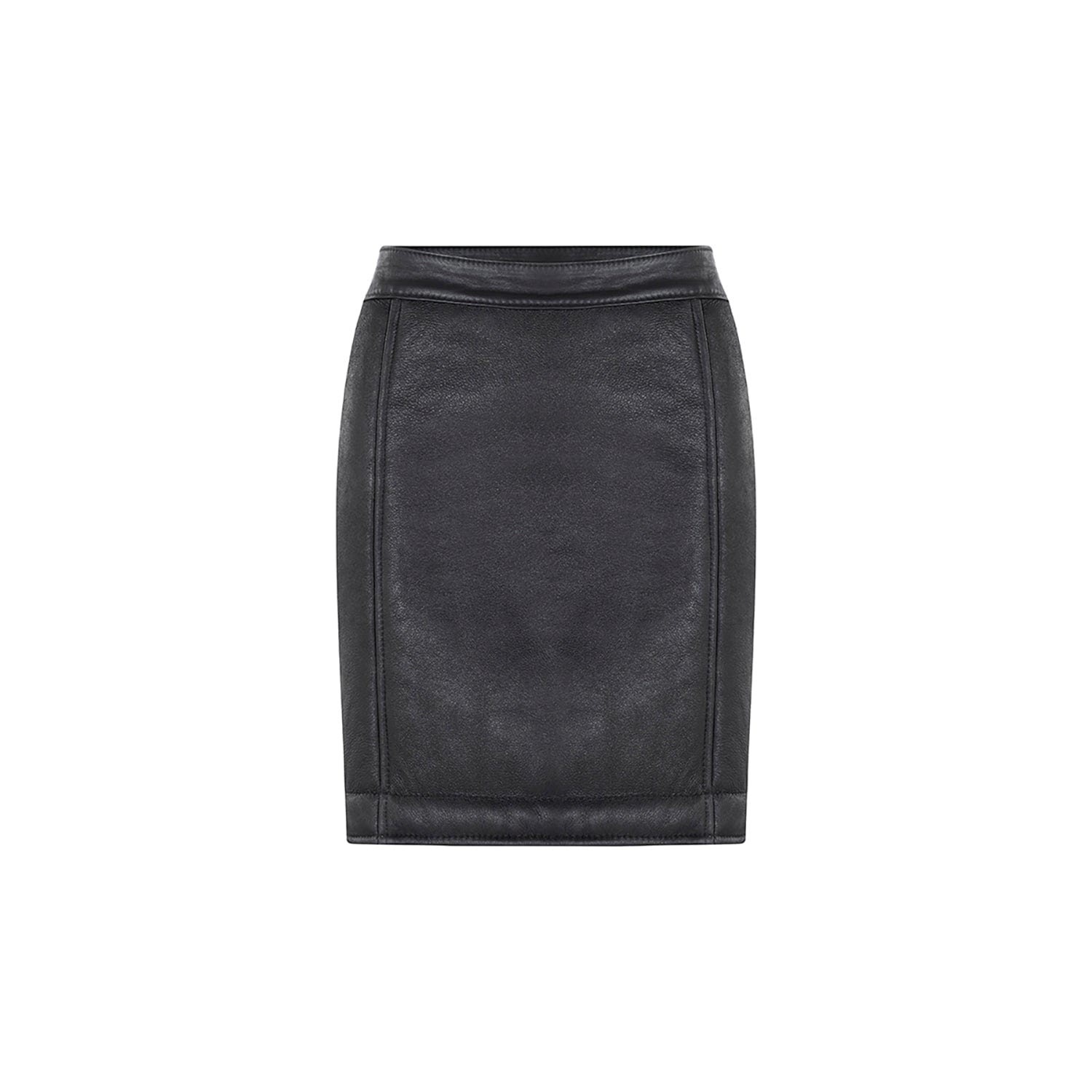 GEORGINA SHEEPSKIN MINI SKIRT - imagen 1