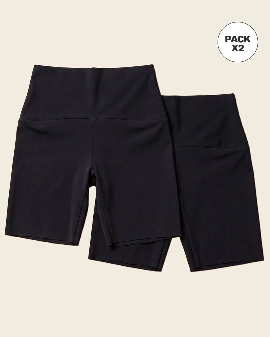 Paquete x 2 shorts de control moderado aspecto invisible con fajón antideslizante - imagen 2