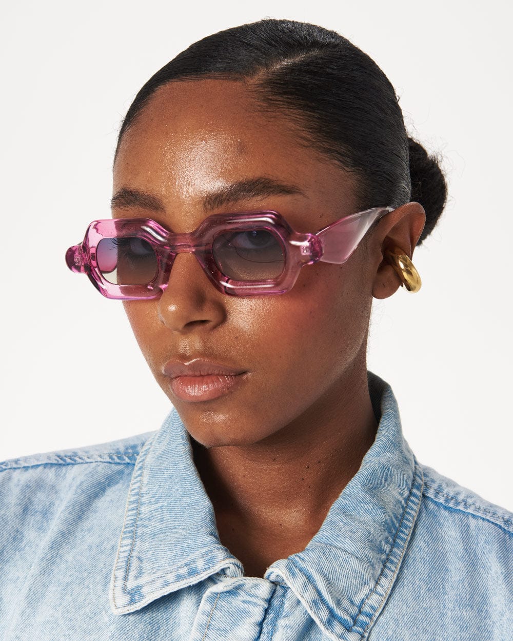 BUBBLE SQUARE GAFAS PINK - imagen 2