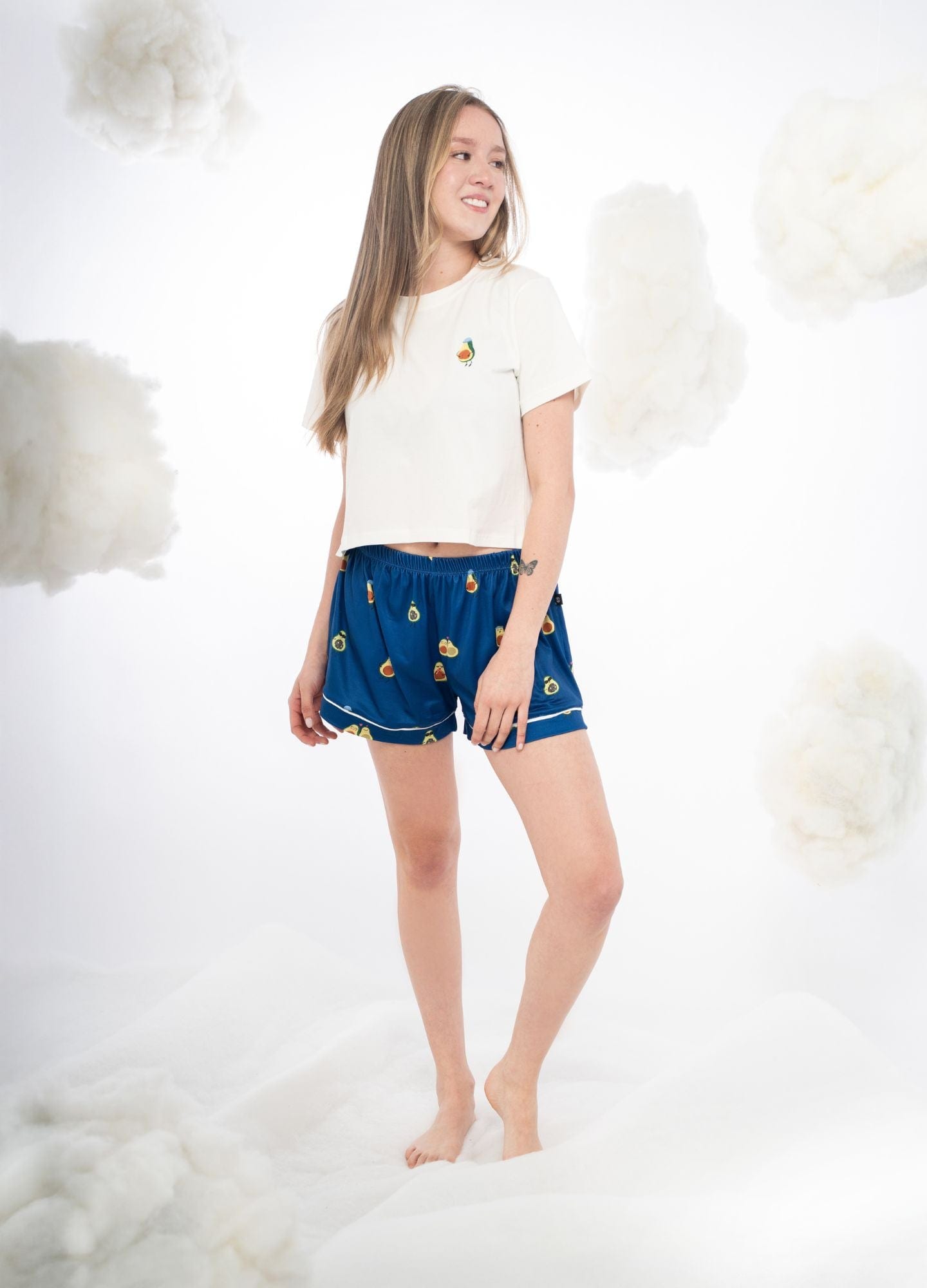 Conjunto Short Aguacates - Azul - imagen 5