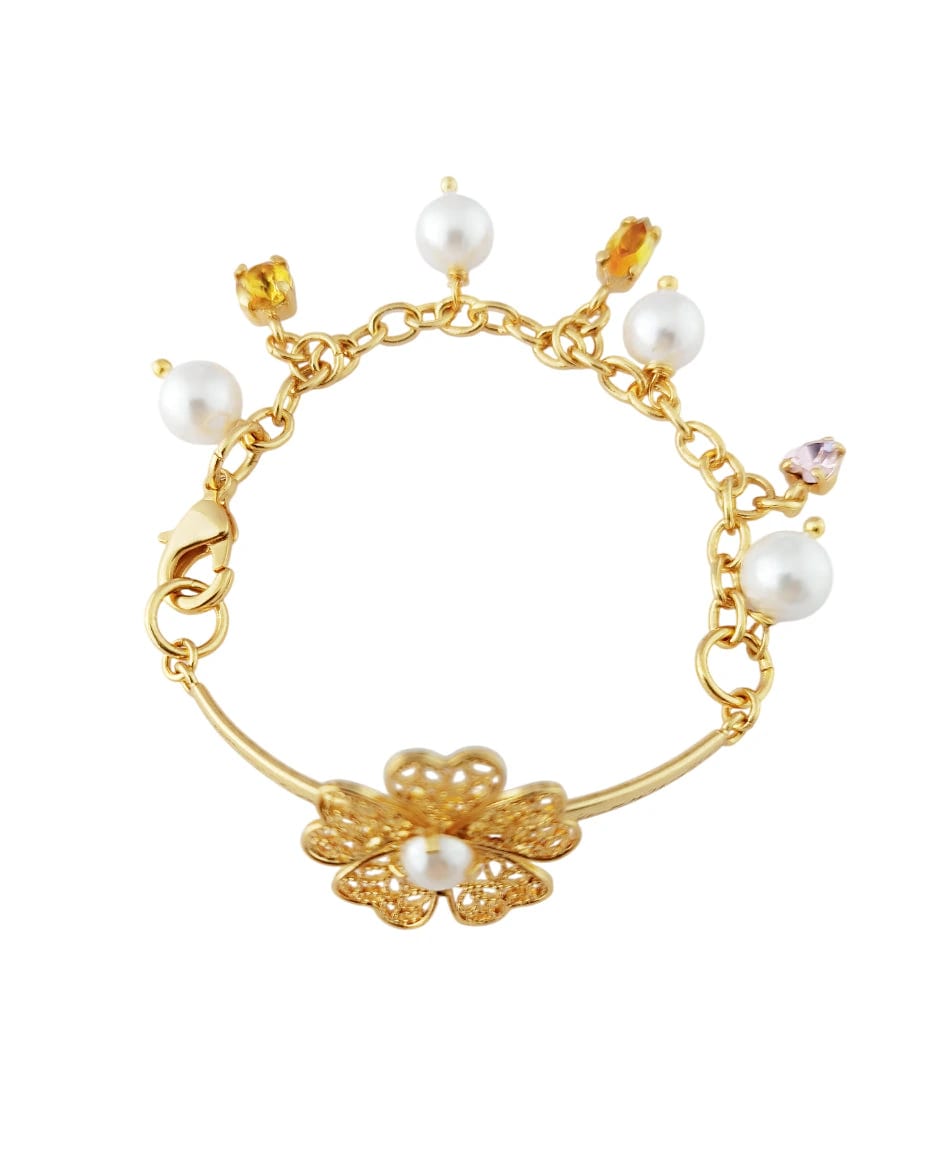 Brazalete en filigrana con colgantes Nadia - imagen 1