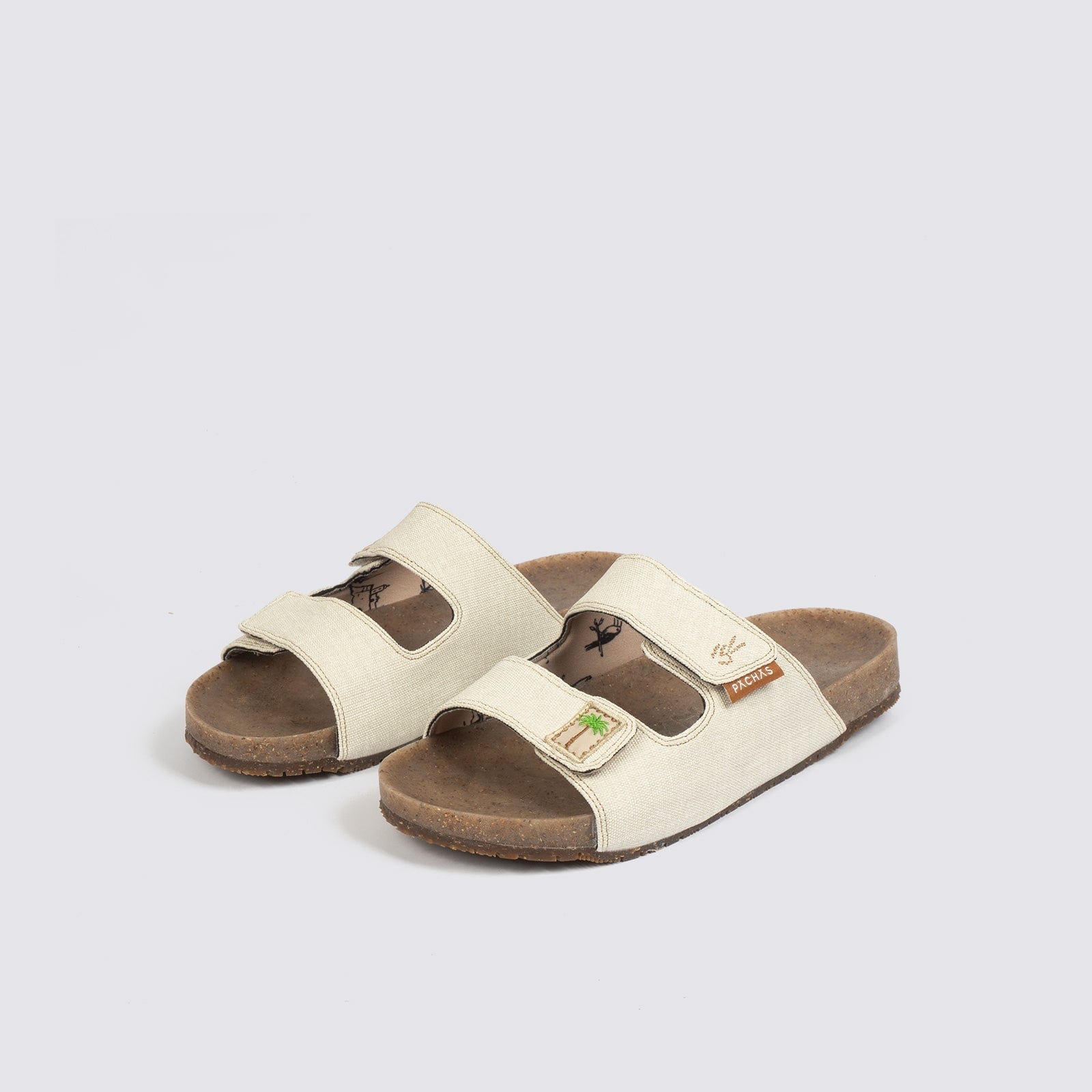 Sandalias dos correas "Bitacora" Blanca - imagen 4