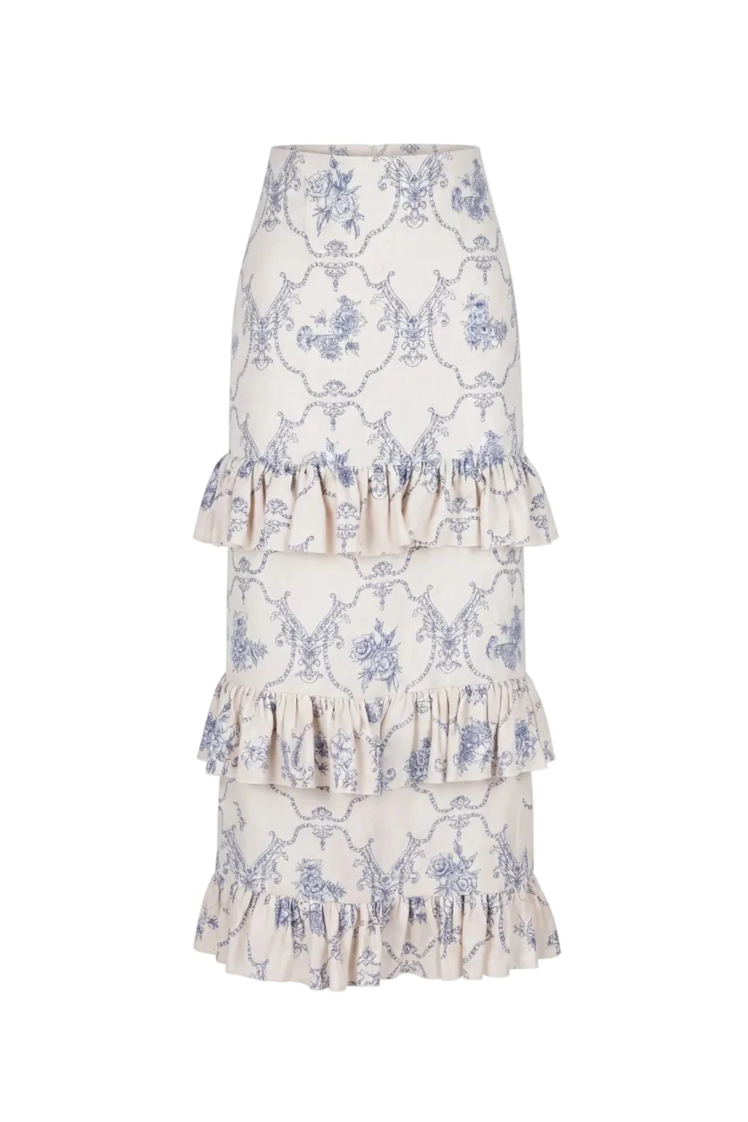 Olas de Jazmín Ankle Skirt - imagen 1