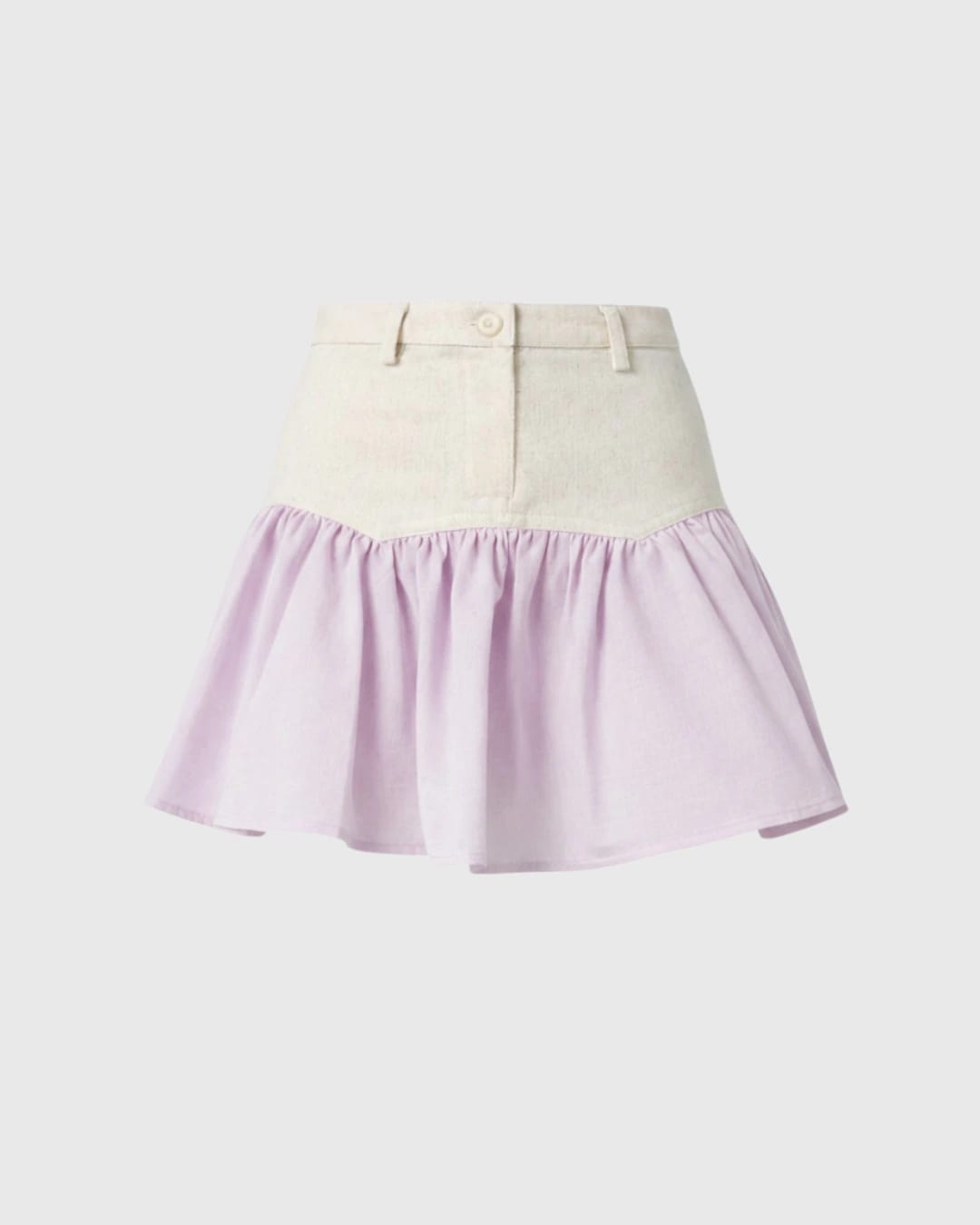 SAND STRIPE MINI SKIRT (ROSA) - imagen 2