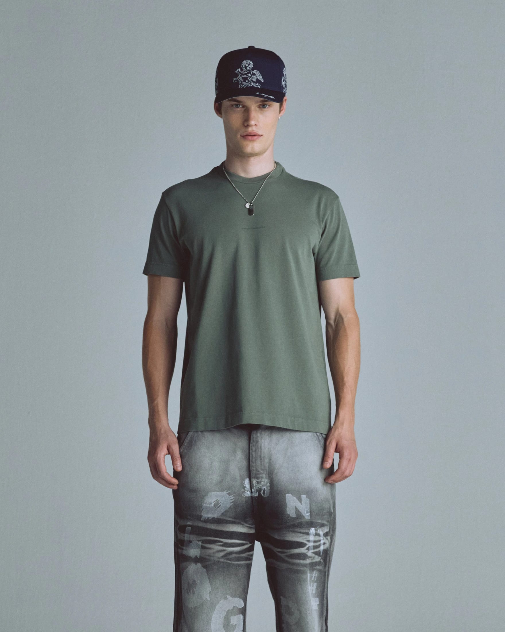 Basics Undergold Company Regular Fit Tshirt Olive Green - imagen 2