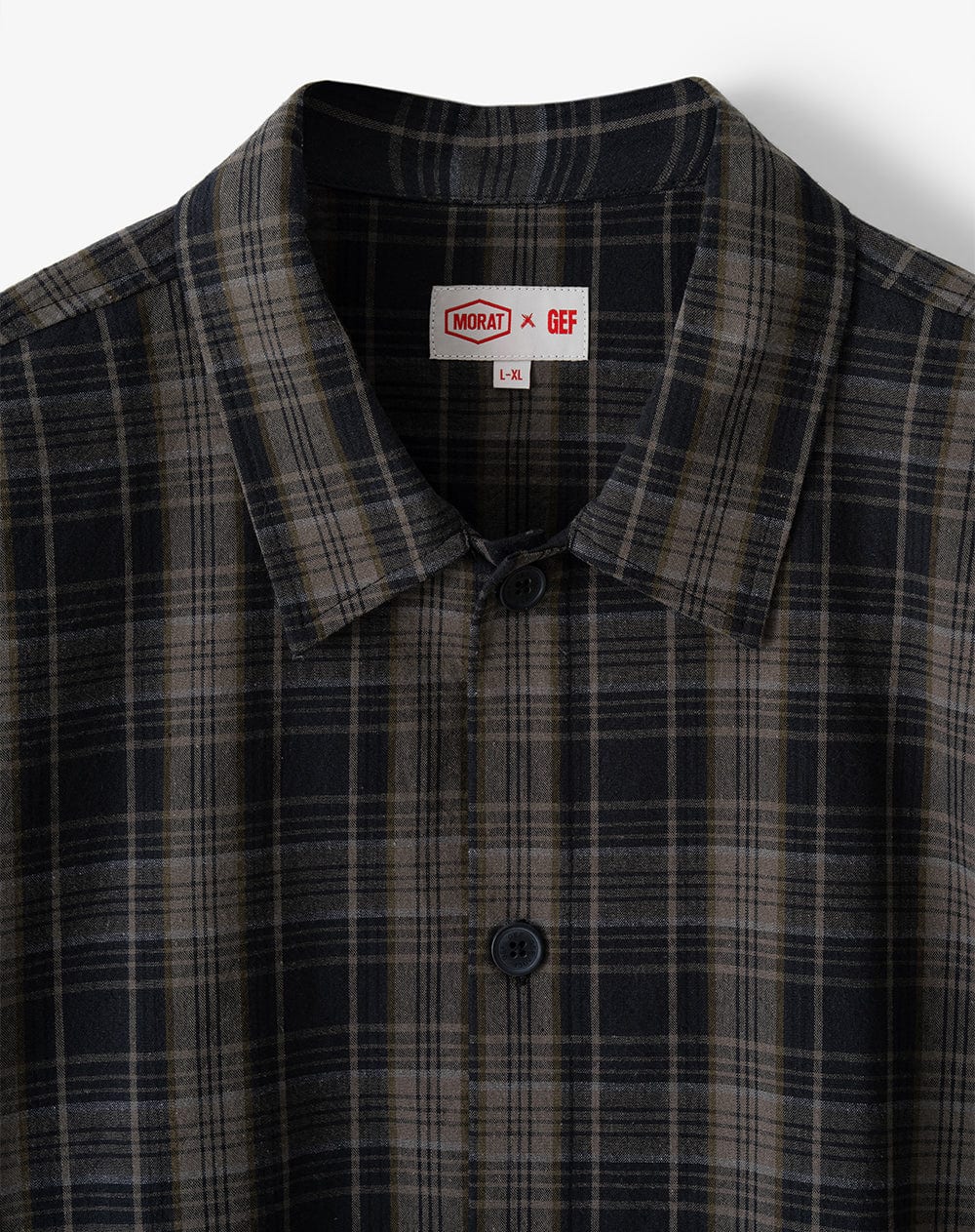 Camisa overshirt cuadros unisex GEF | MORAT - imagen 9