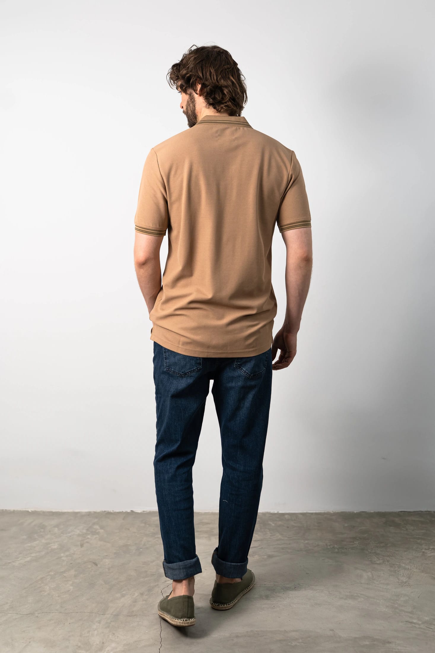 Polo Básica Khaki - imagen 4