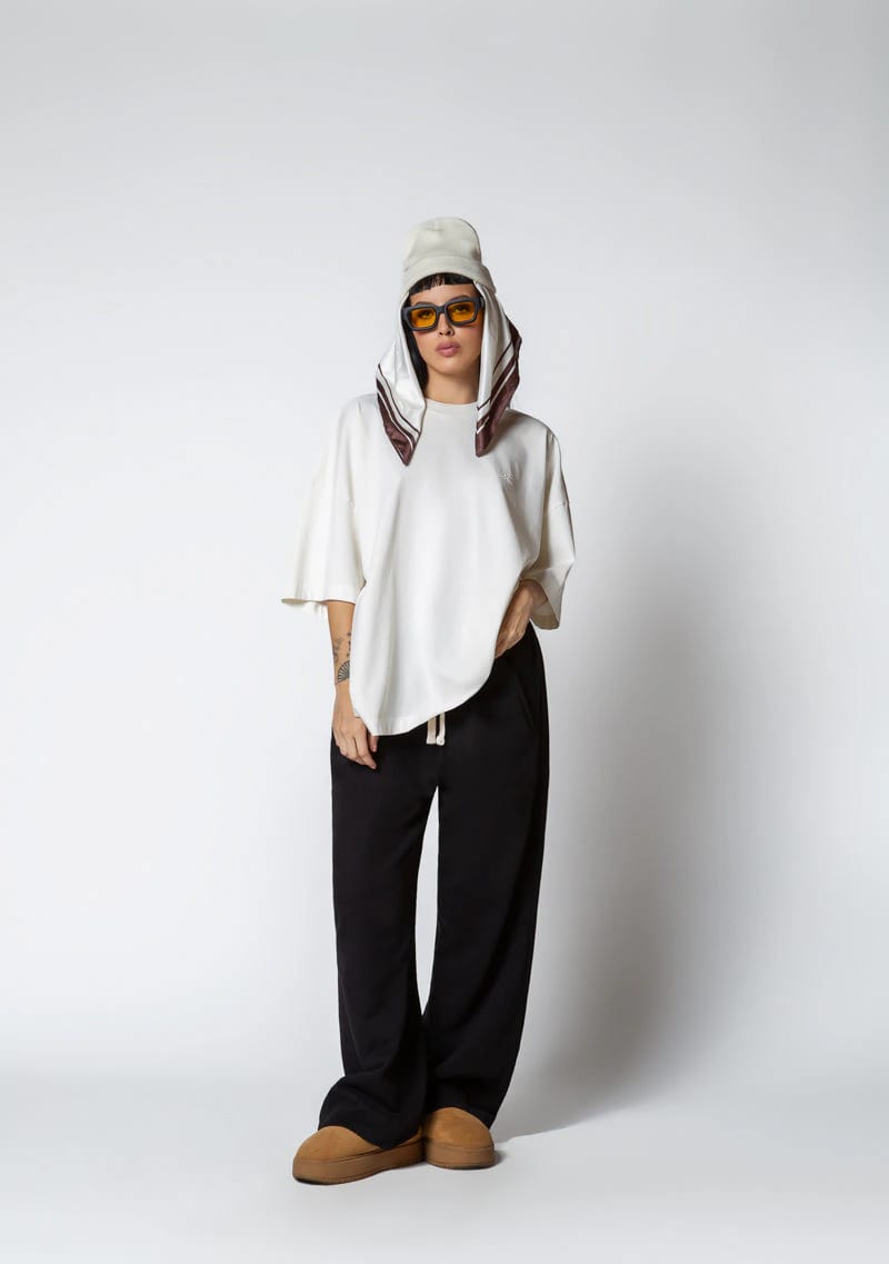 Dopamine cream box fit t-shirt - imagen 3