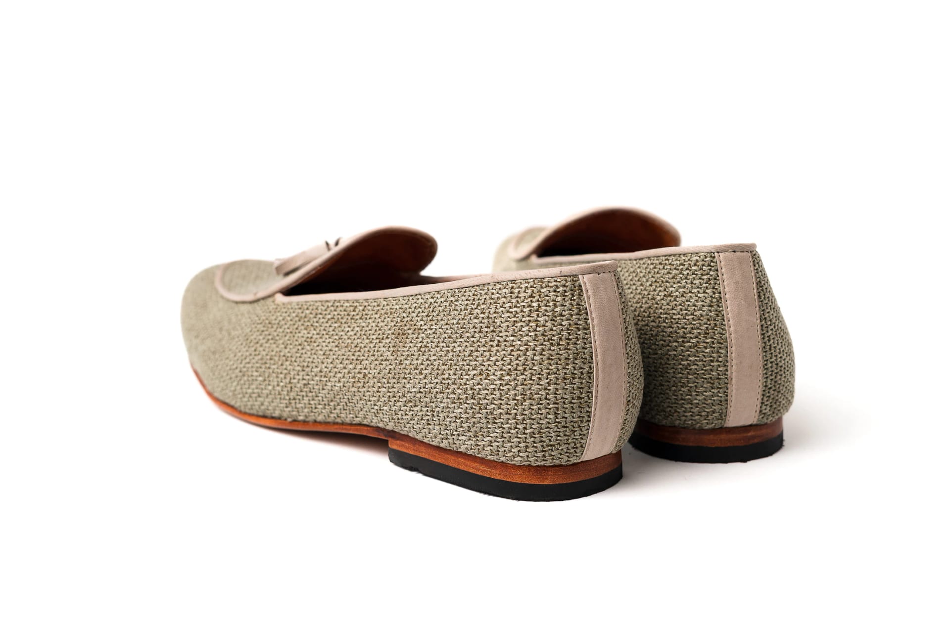 Loafers Rafia Verde Menta - imagen 3