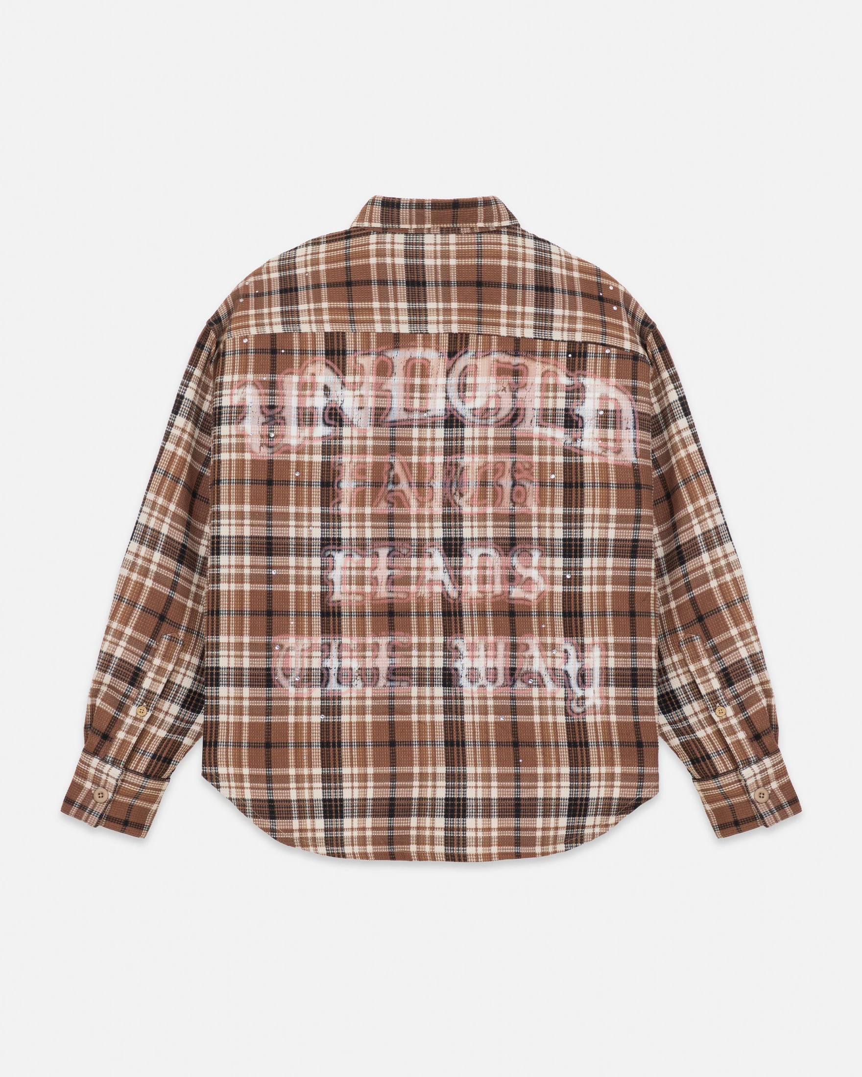 Act 1 Faith Flannel Shirt Plaid Brown - imagen 3