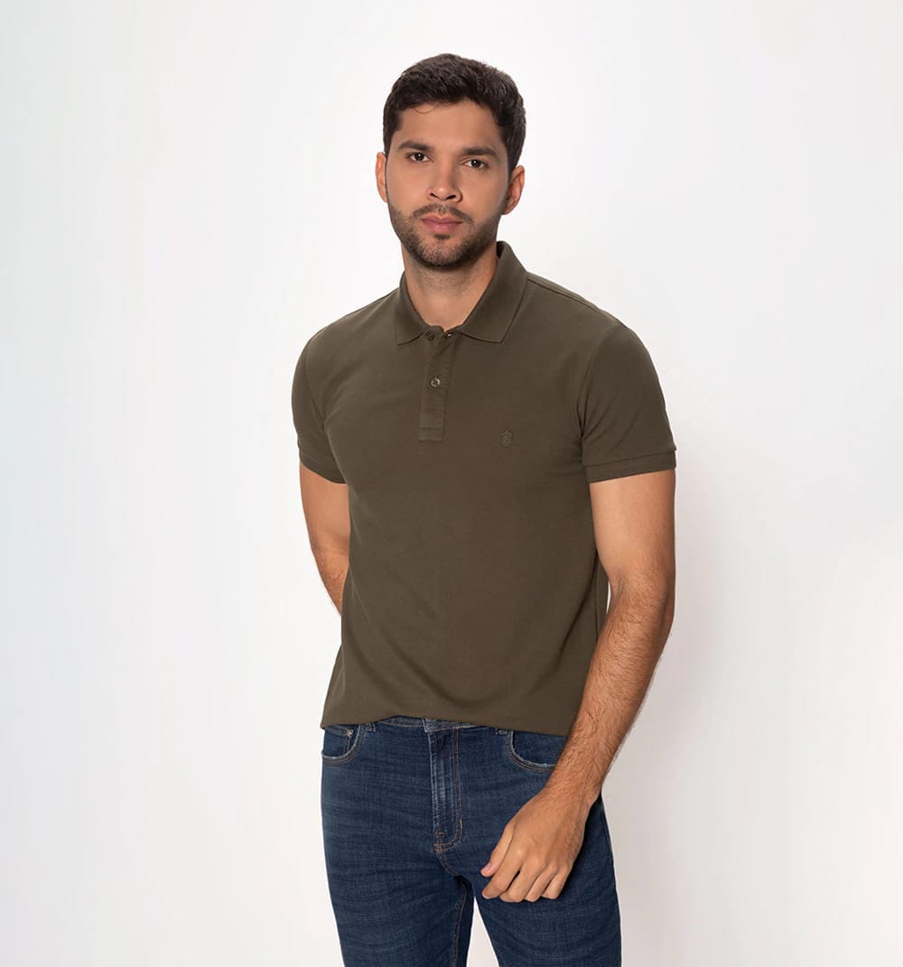 Polo básica slim fit - imagen 22