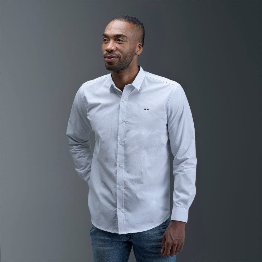 Camisa Blanca Manga Larga - imagen 2