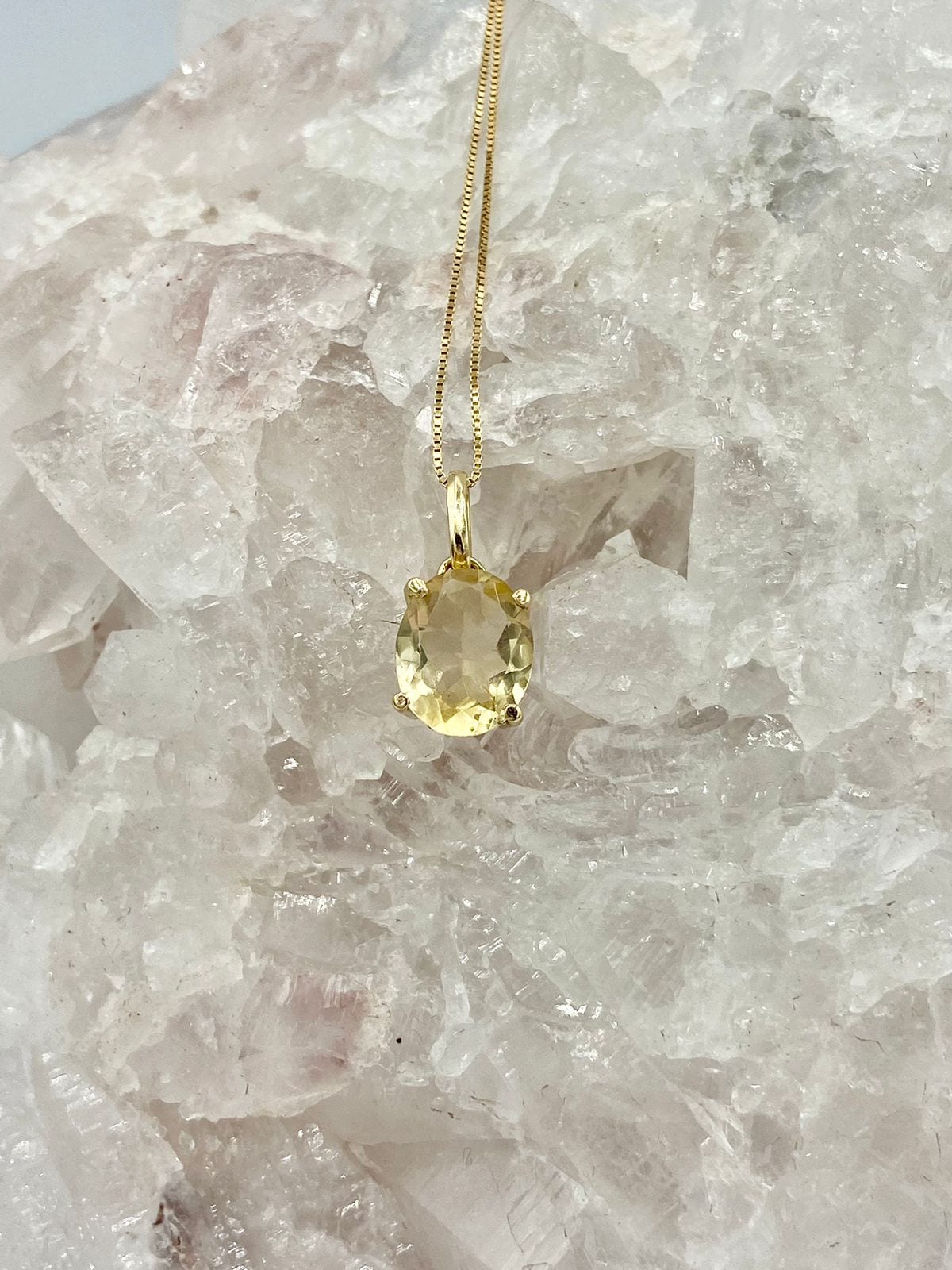 Aretes Citrino Oro 18K - imagen 3