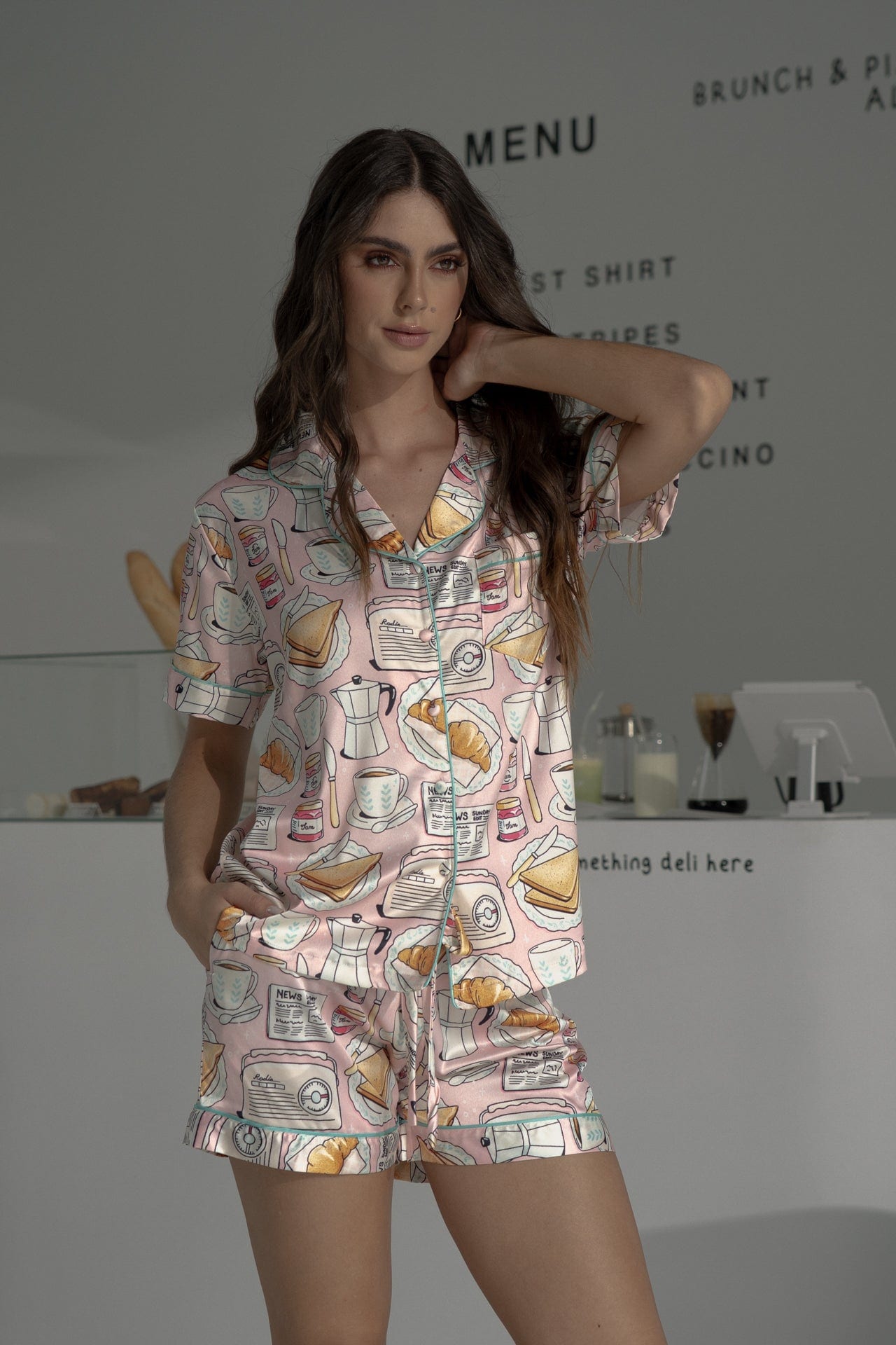 Conjunto short Breakfast - imagen 1