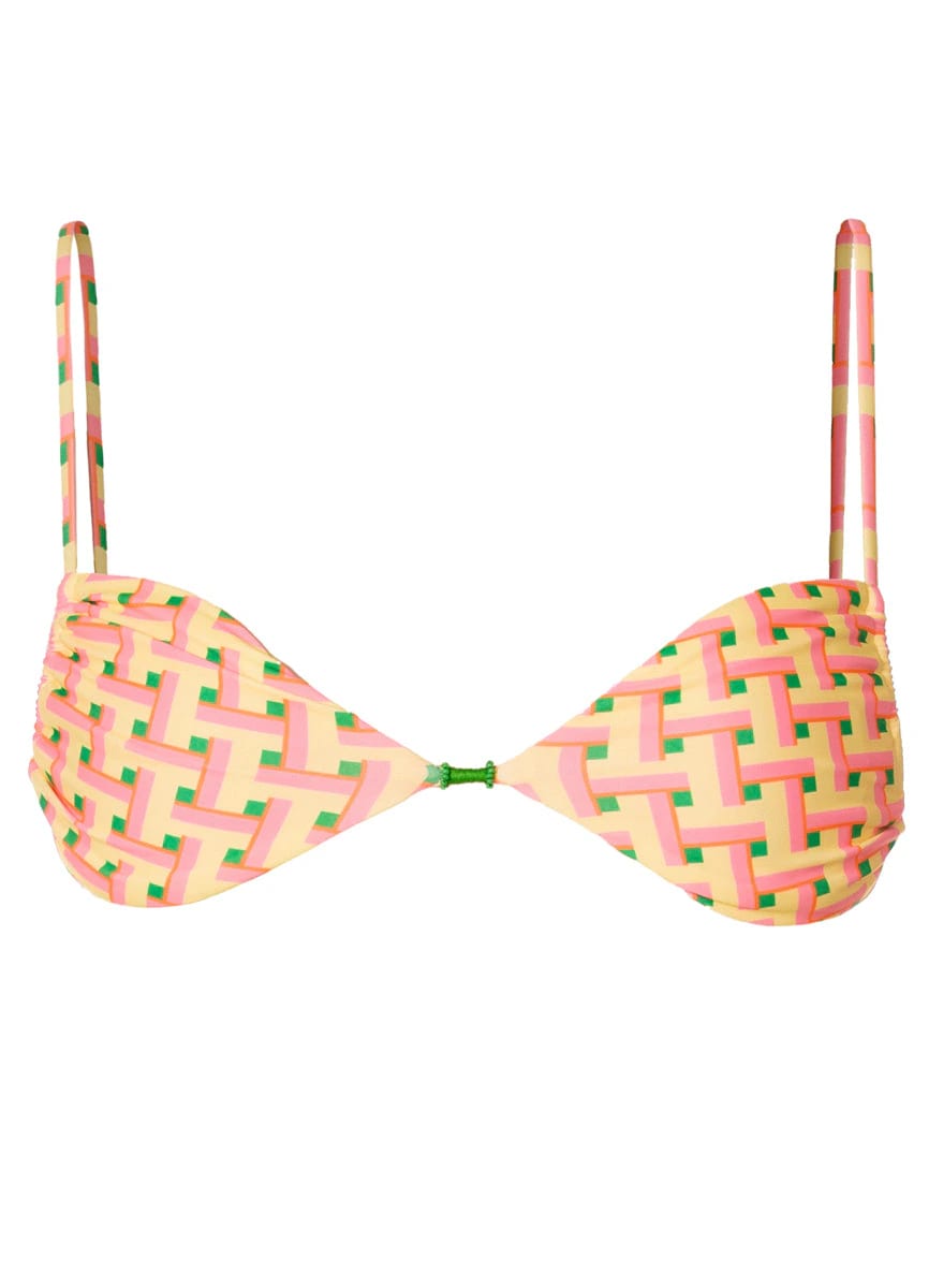 Maaji Blush Tide Ariel Sliding Triangle Bikini Top - imagen 5