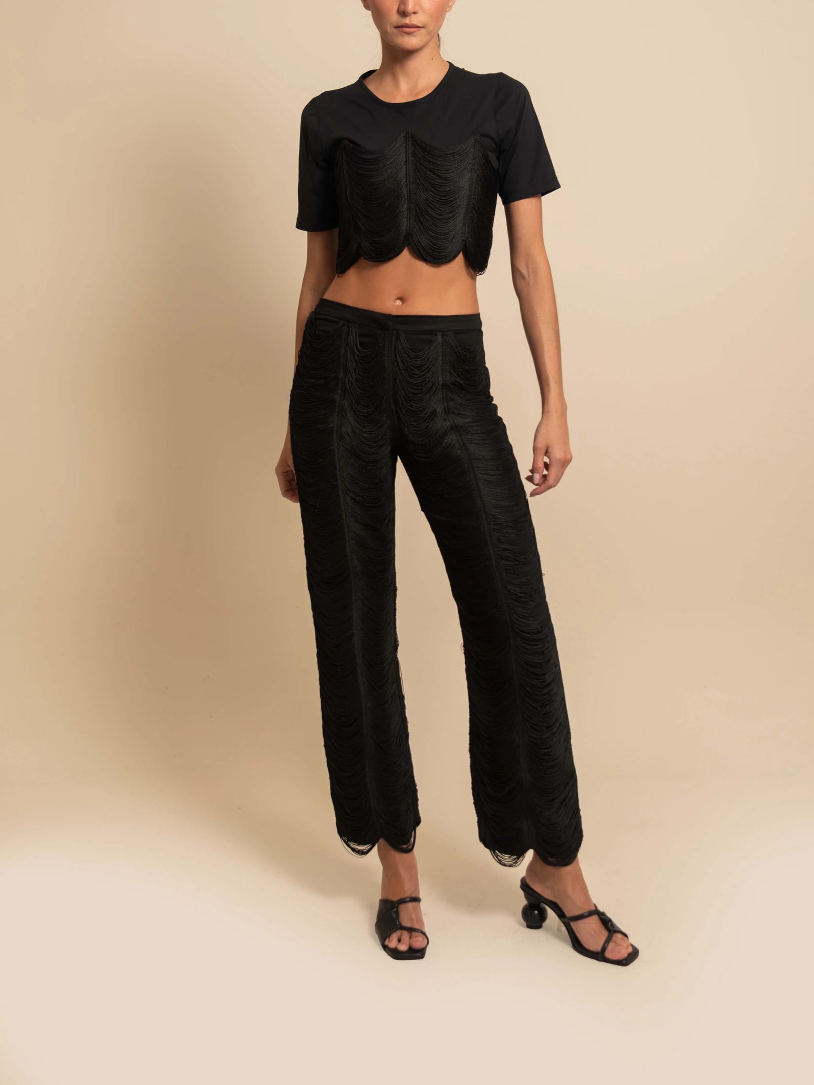 SIMONE PANT BLACK - imagen 1