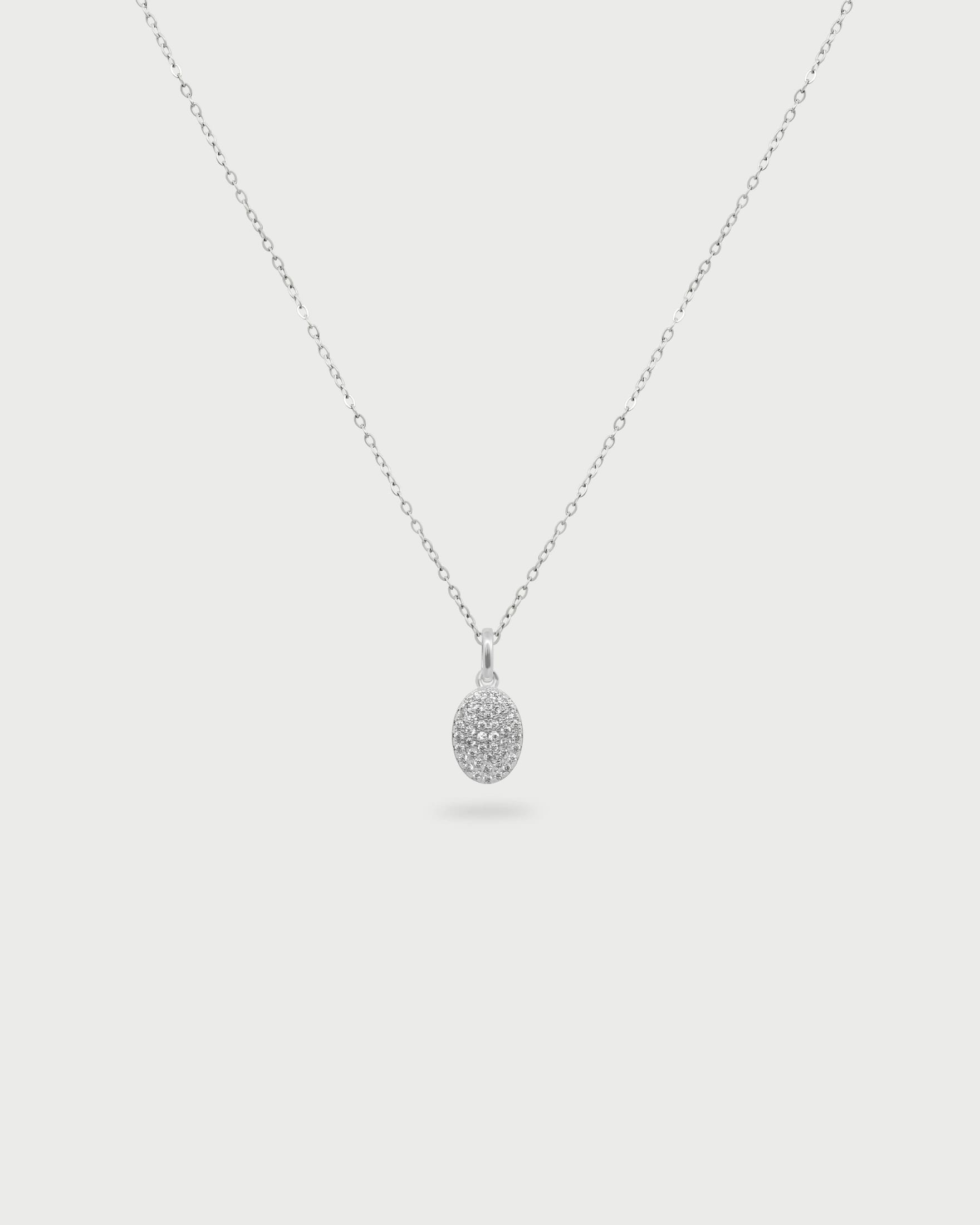 Collar Oval Pavé Circones - imagen 1
