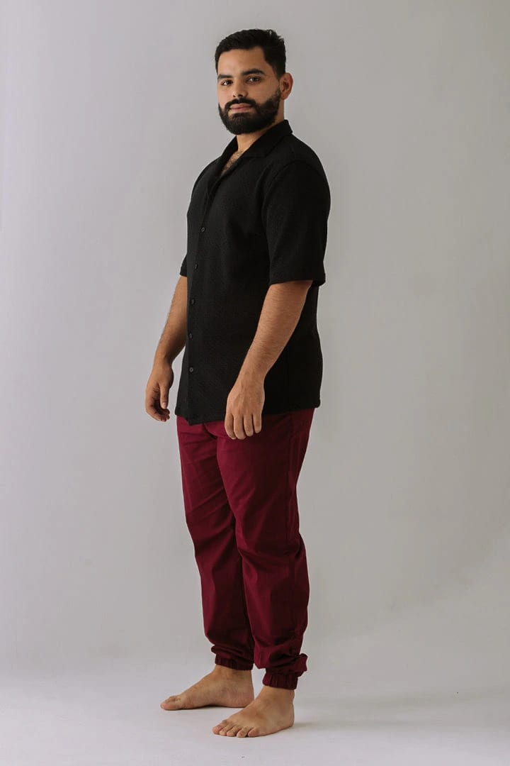 Camisa tejida negra - imagen 3