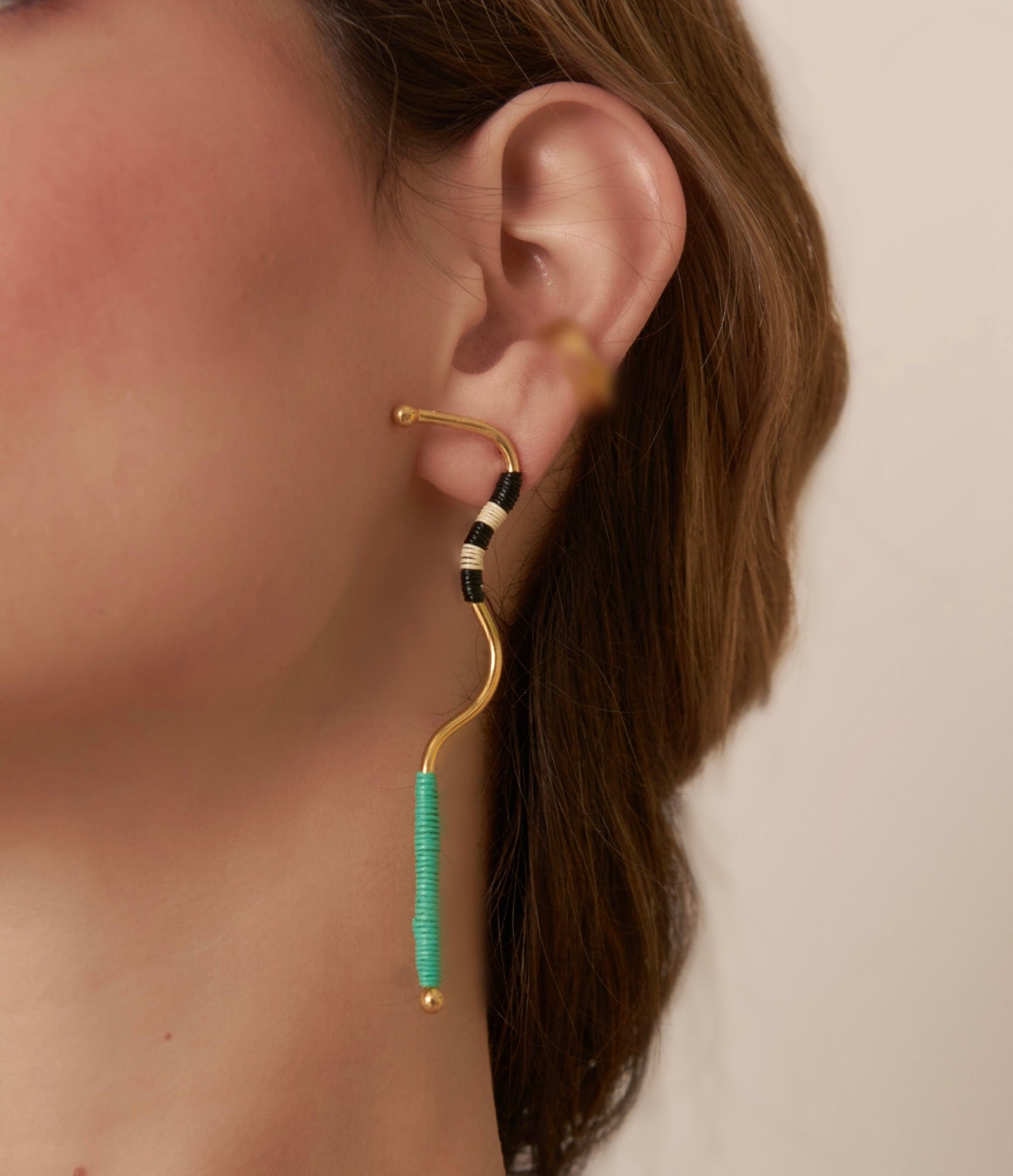 Malik Drop Earrings - imagen 1