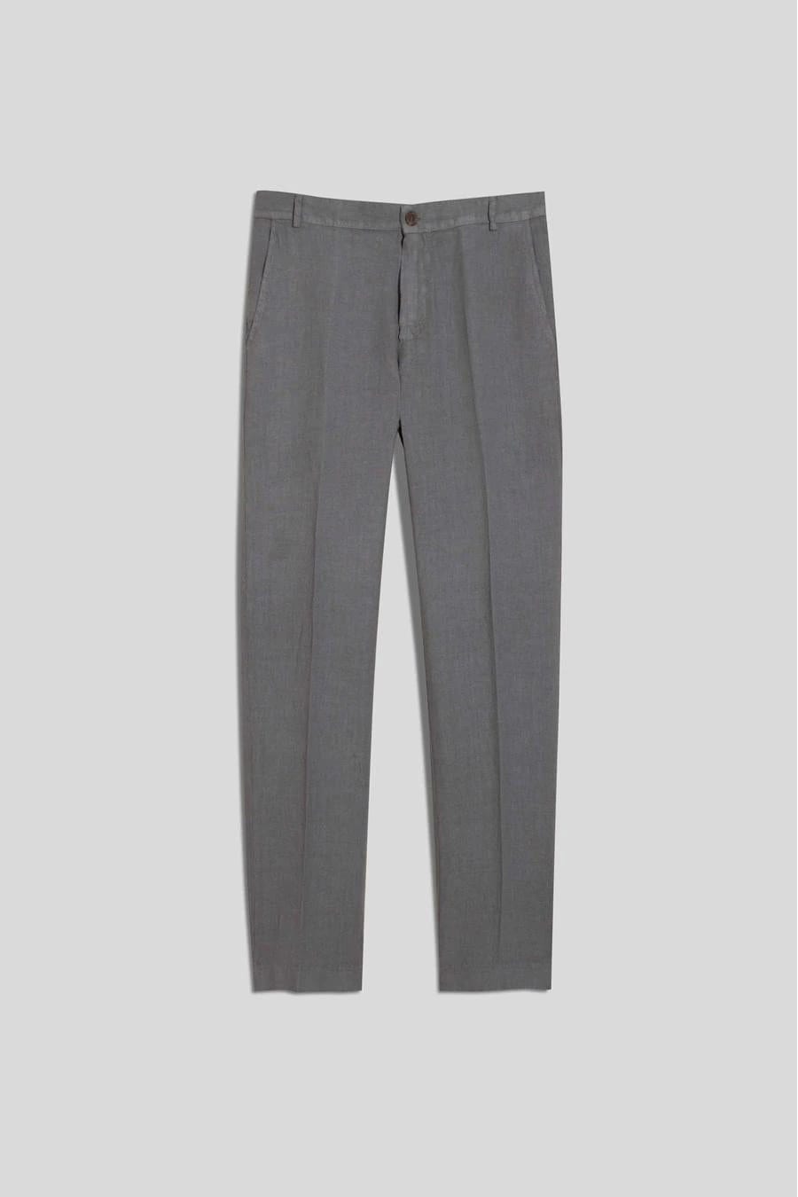 Men's linen pants smoke donato - imagen 1