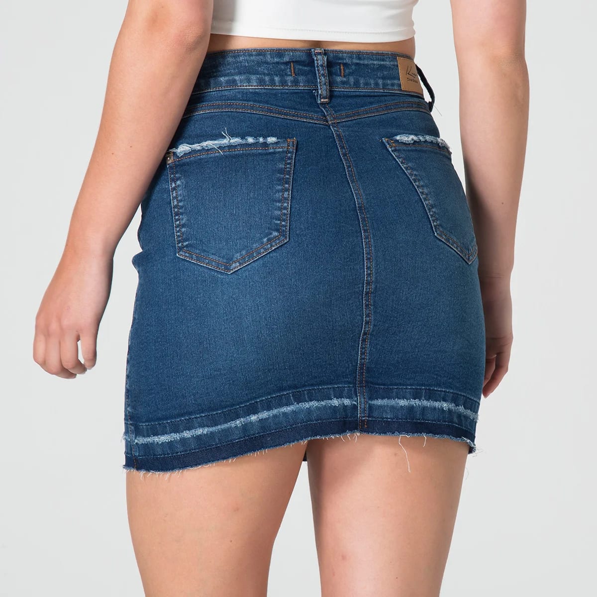 Falda Denim Corta Tego - imagen 4