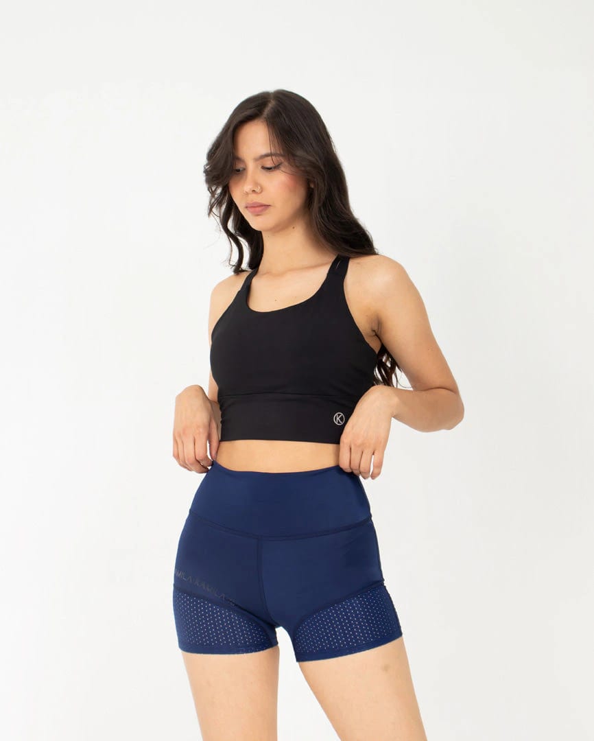 Biker Deportivo Con Detalle en Malla - imagen 1
