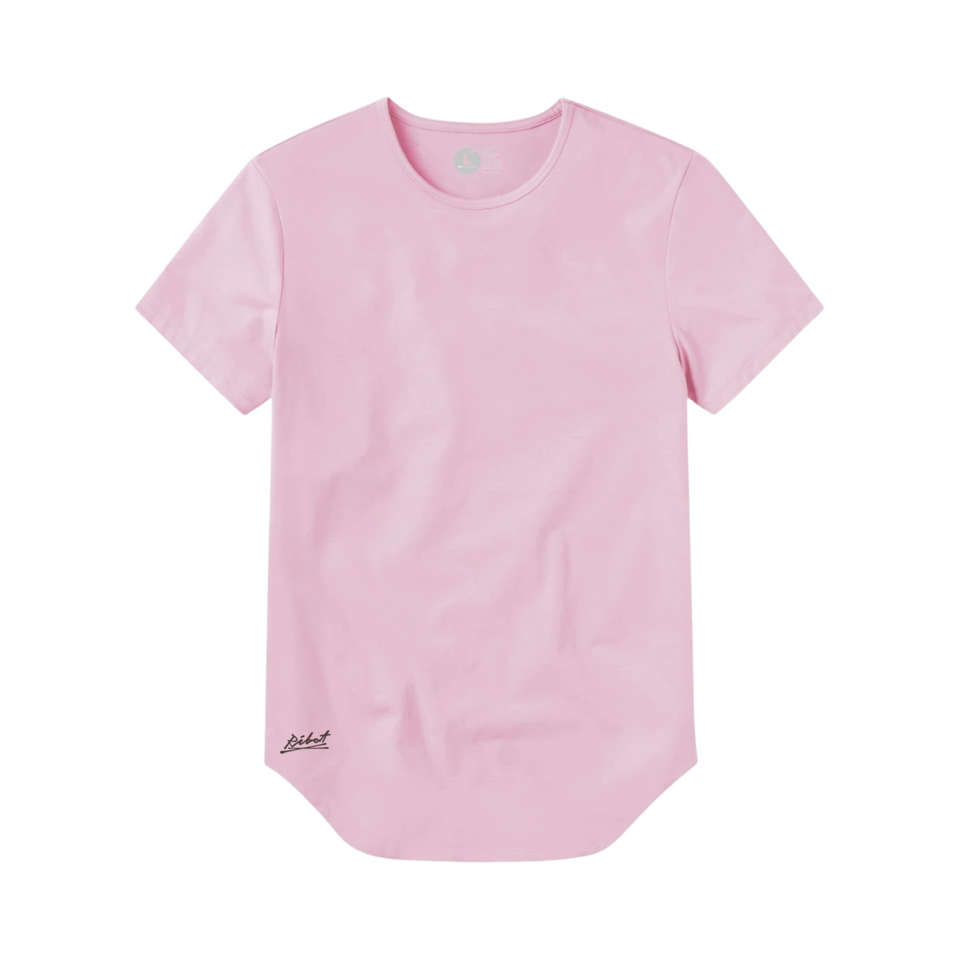 Camiseta Básica Curve Rosado - imagen 2