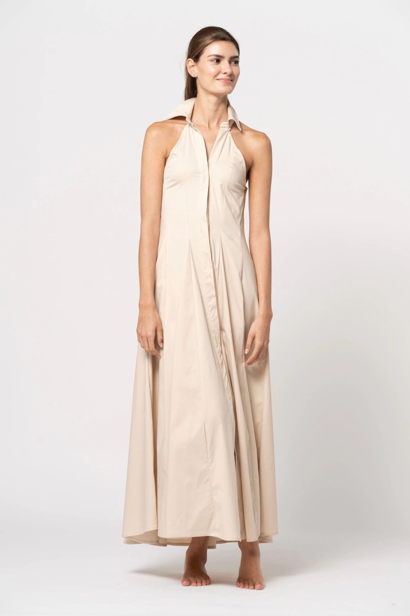 VESTIDO CANELA - imagen 1