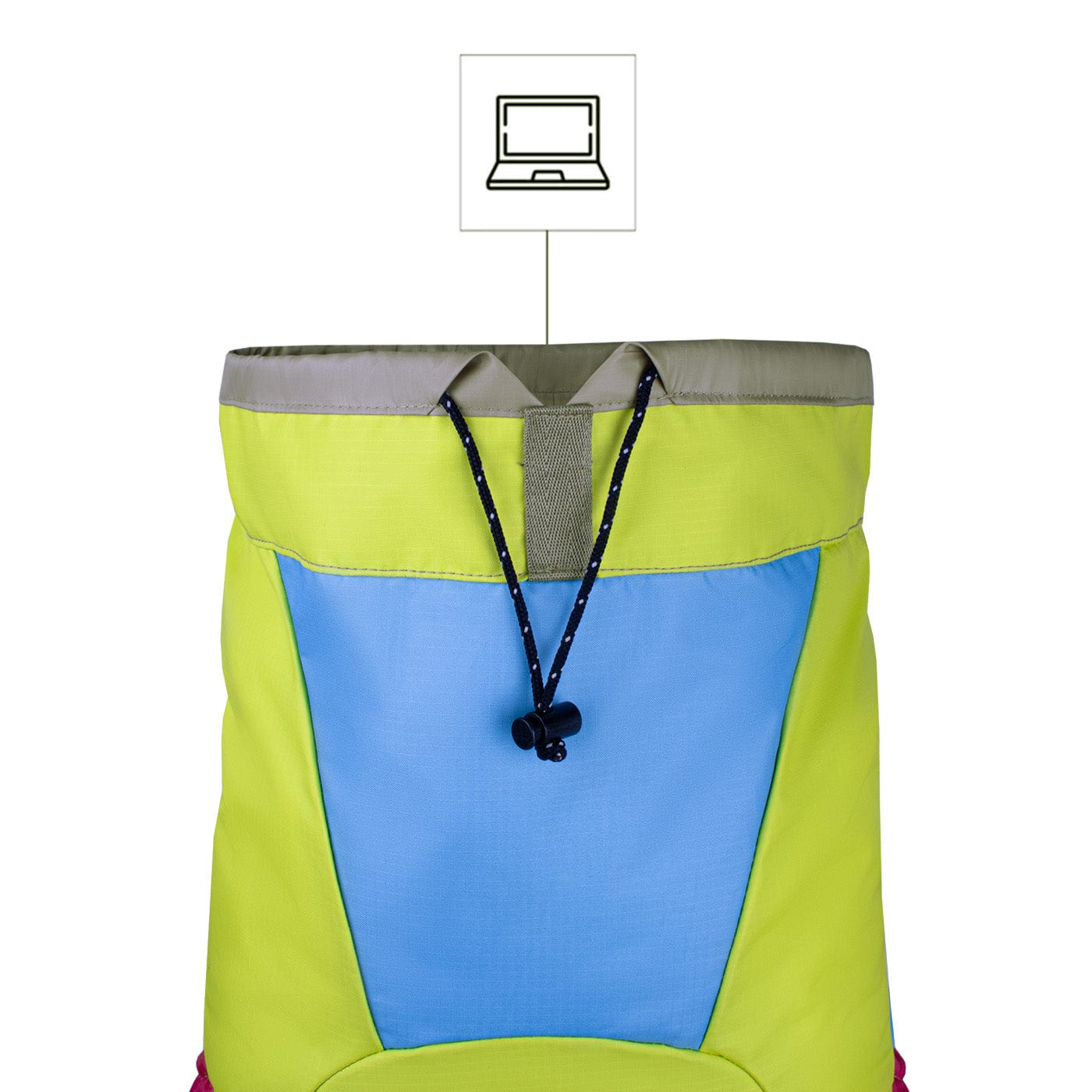 Morral Viajero ULTRA Plegable Estampado Neon  Citybags Multicolor - imagen 7