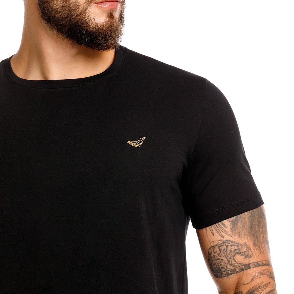 CAMISETA CUELLO REDONDO LUBINA NEGRO - imagen 2